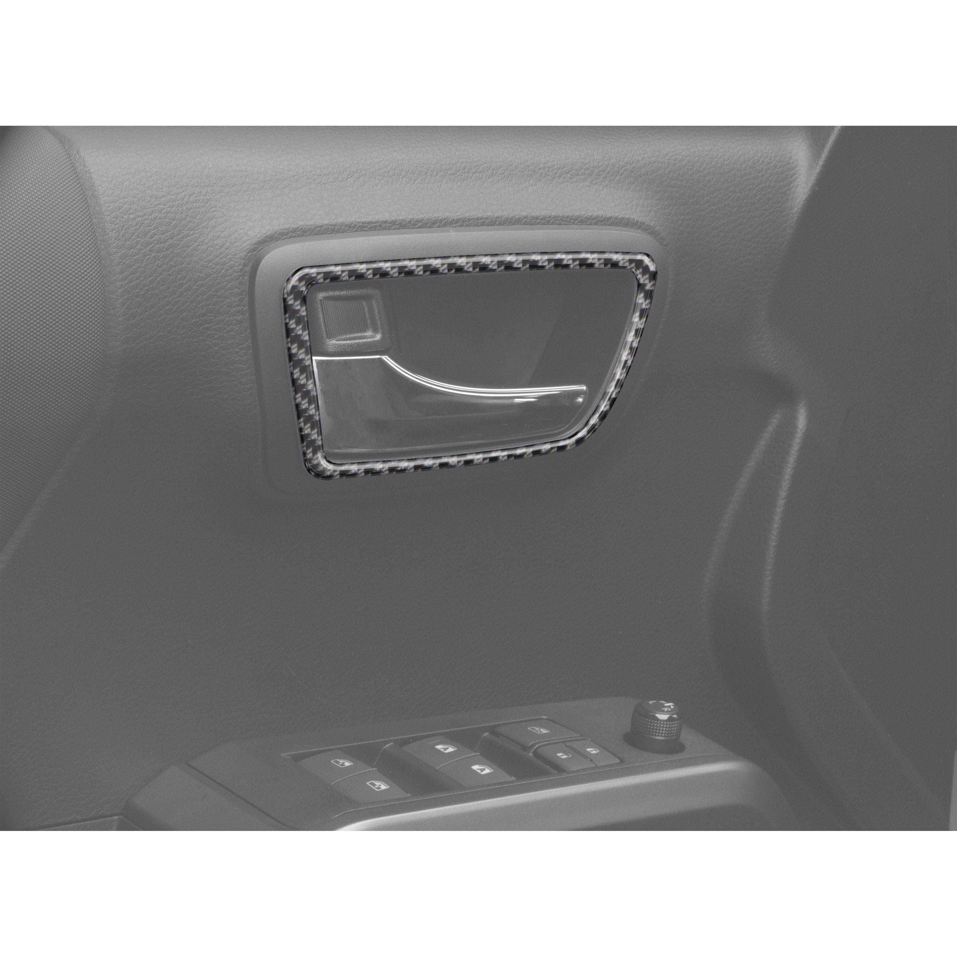 Door Handle Surround Accent Overlays Fits 2016-2023 Toyota Tacoma