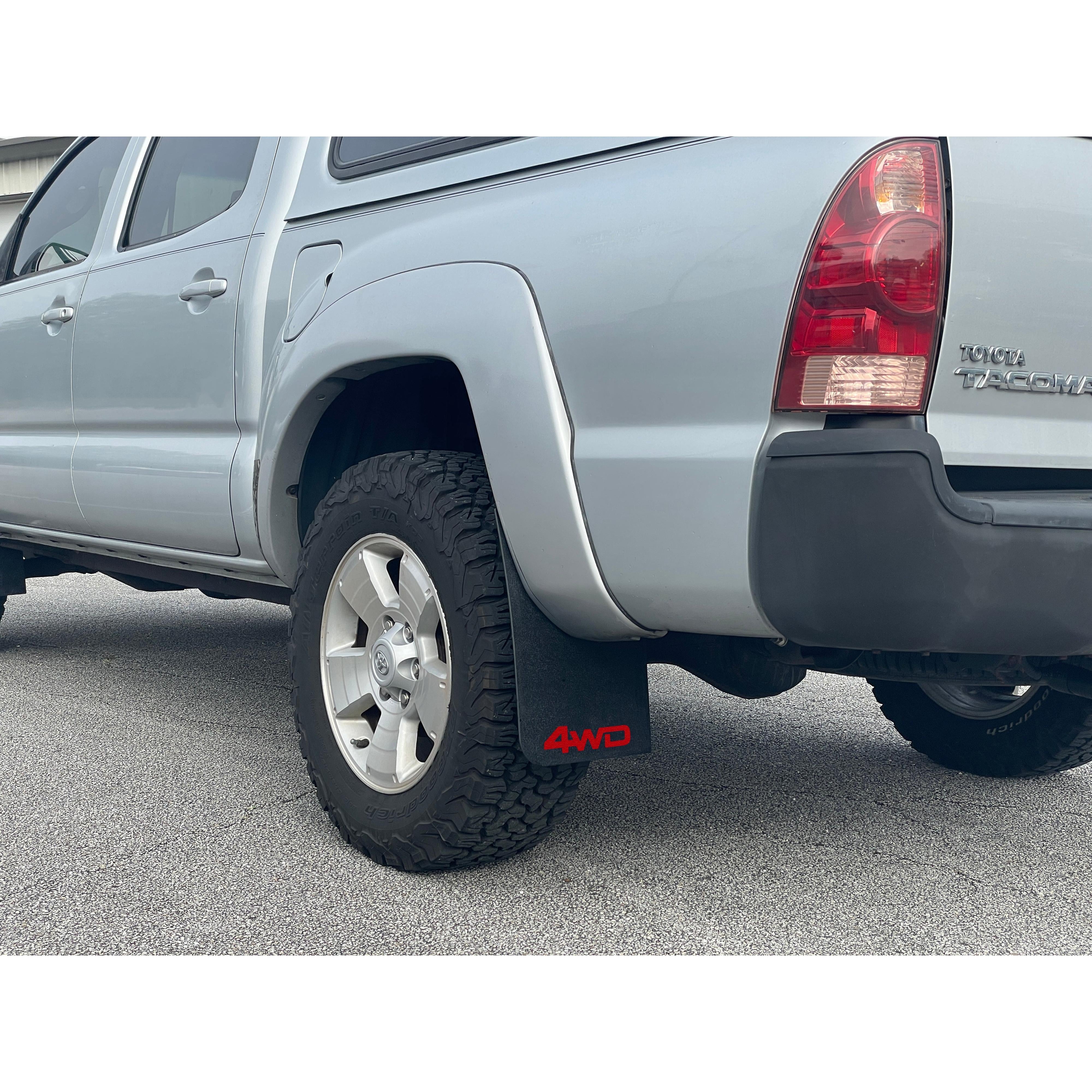 Mud Flaps Fits 2005-2015 Toyota Tacoma