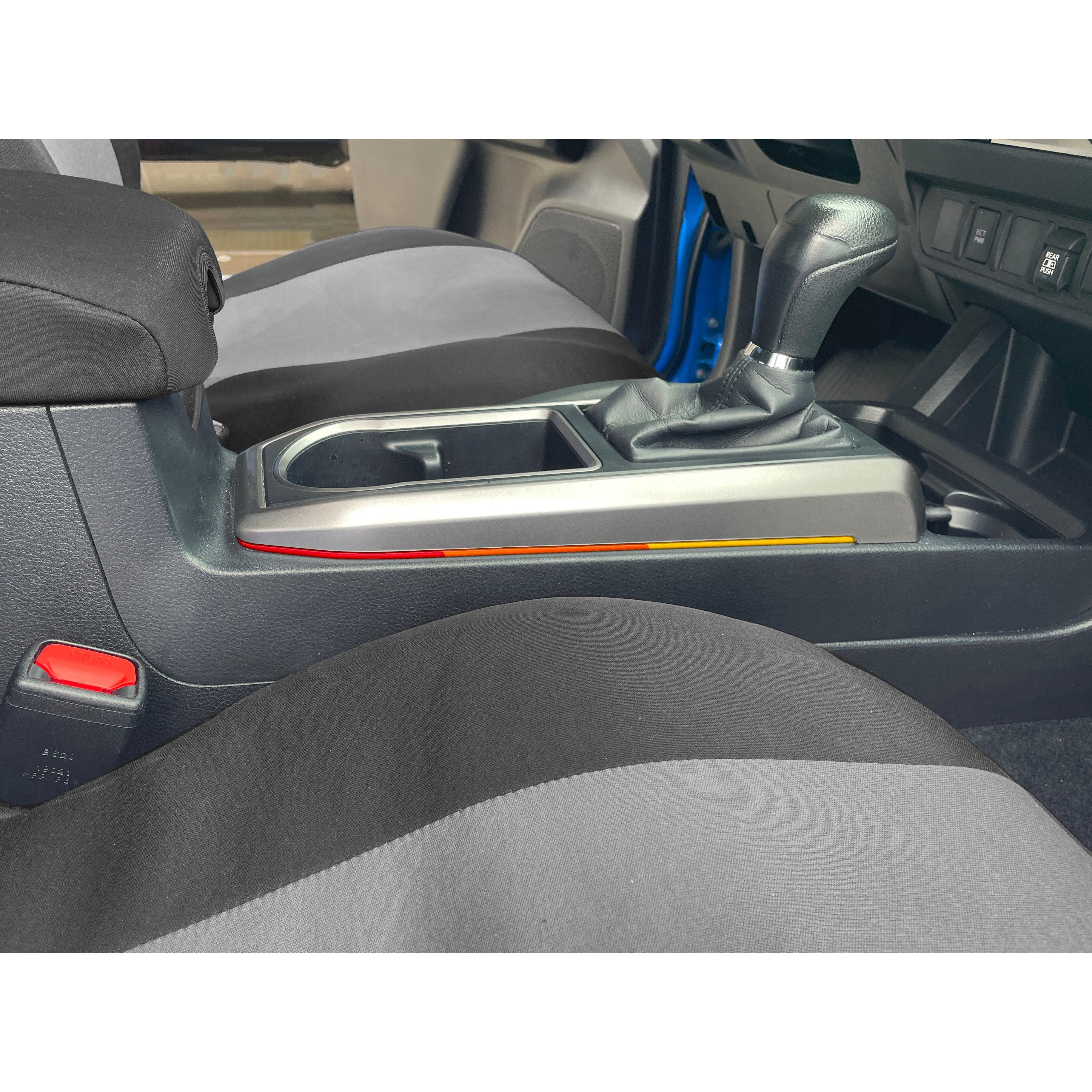 Side Center Console Line Inserts Fits 2016-2023 Toyota Tacoma