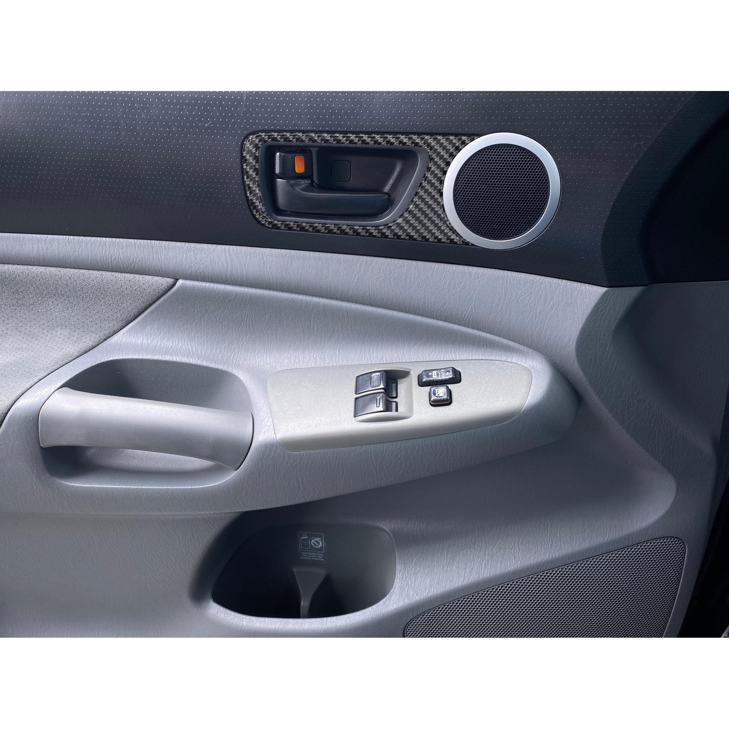 Front Door Handle Surround Overlays Fits 2005-2015 Toyota Tacoma