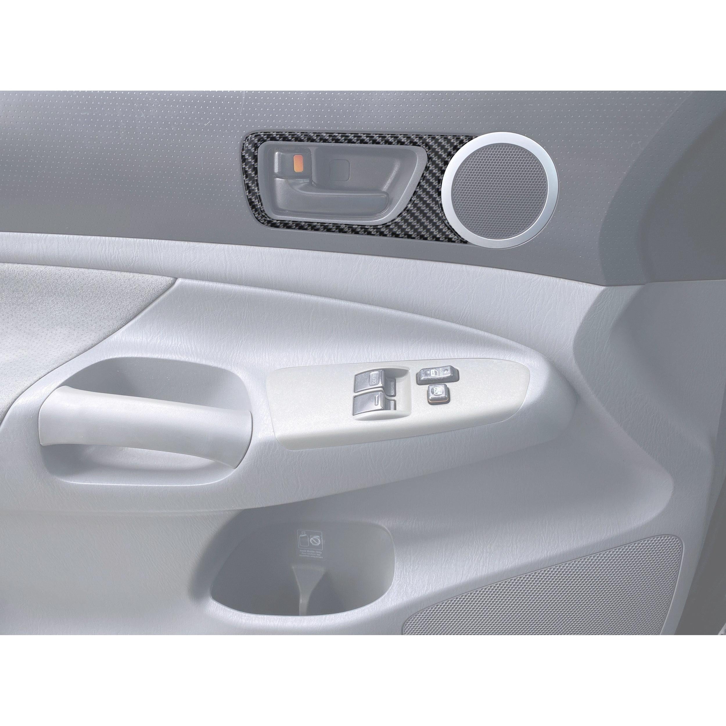 Front Door Handle Surround Overlays Fits 2005-2015 Toyota Tacoma