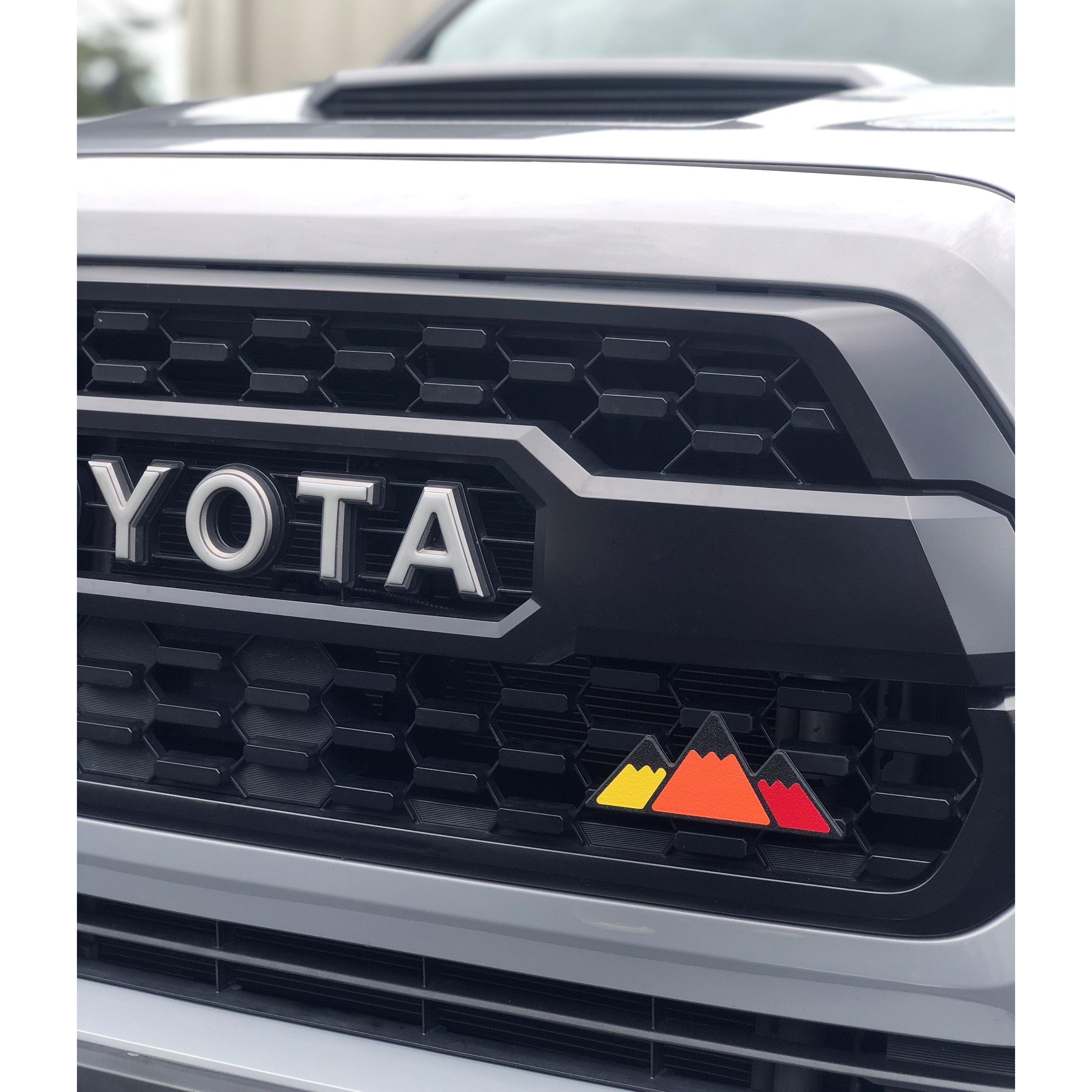 TRI-Color Badge Fits Toyota Models