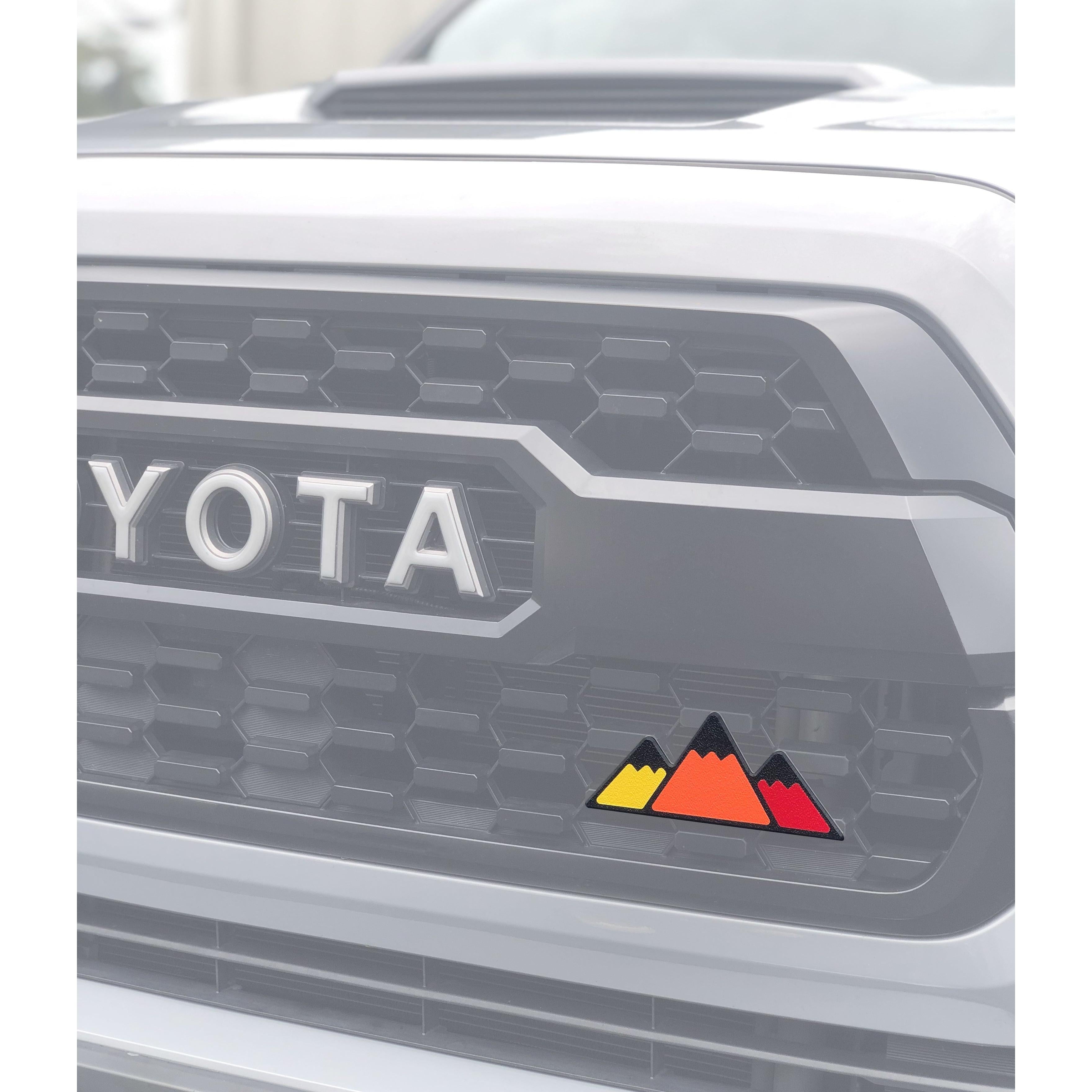TRI-Color Badge Fits Toyota Models