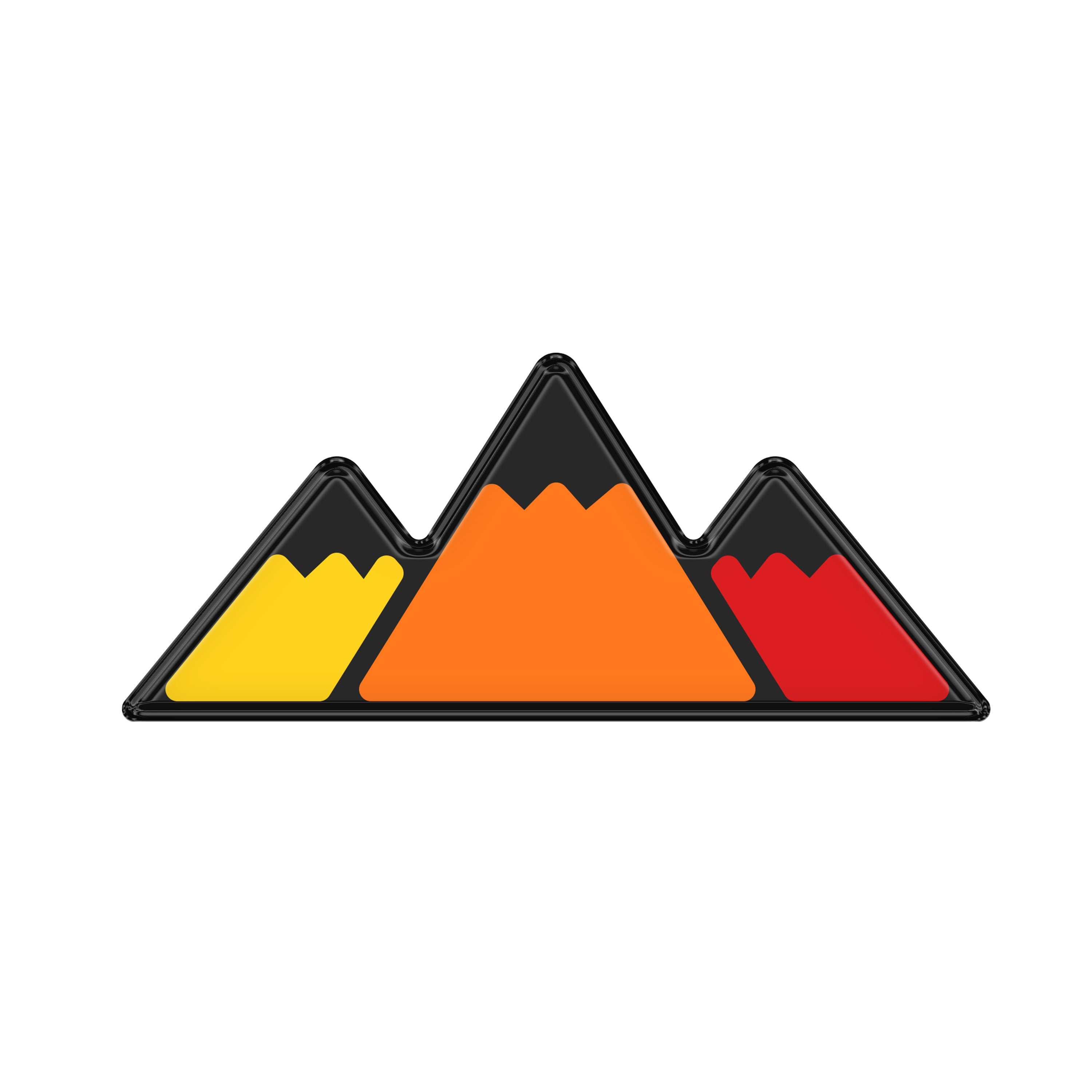 TRI-Color Badge Fits Toyota Models