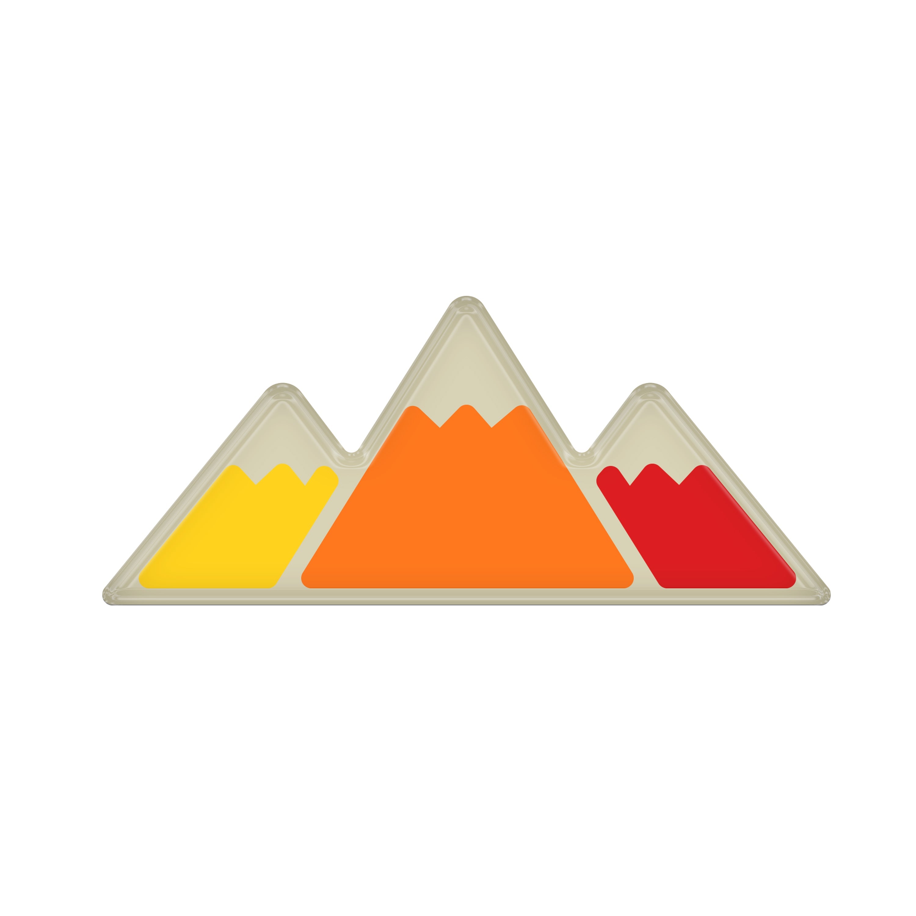 TRI-Color Badge Fits Toyota Models