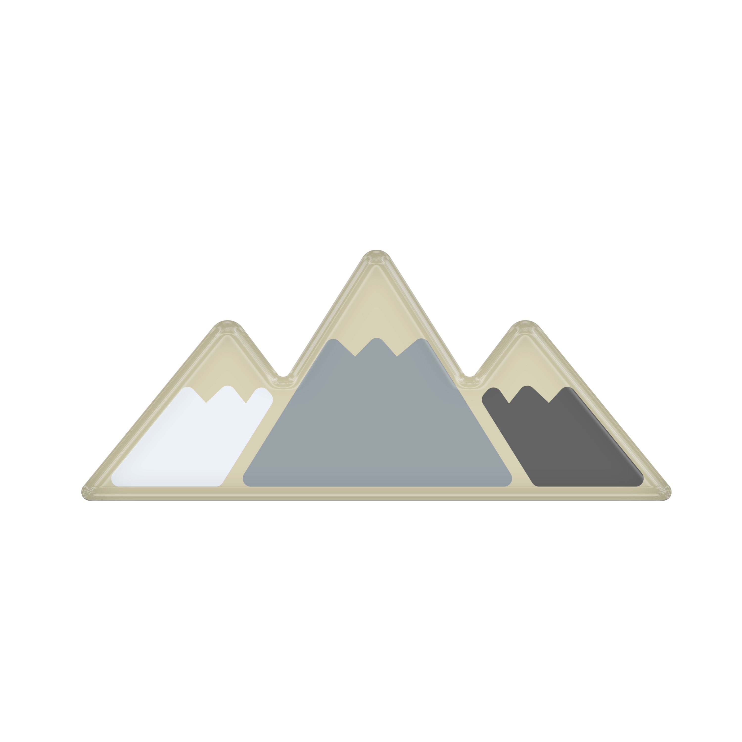 TRI-Color Badge Fits Toyota Models