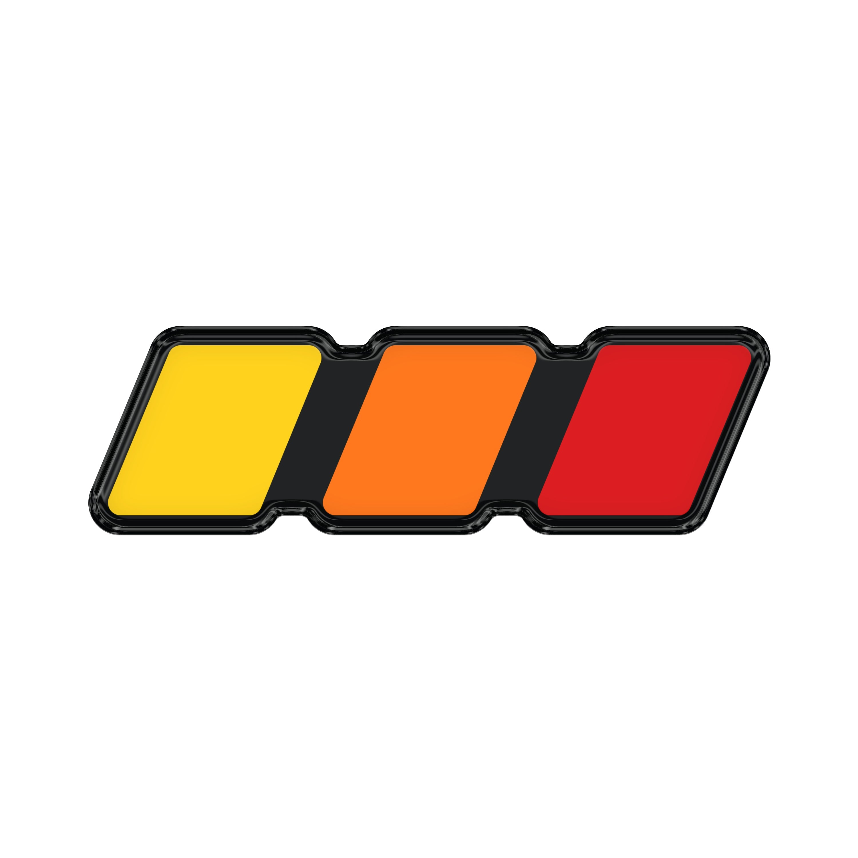 TRI-Color Badge Fits Toyota Models
