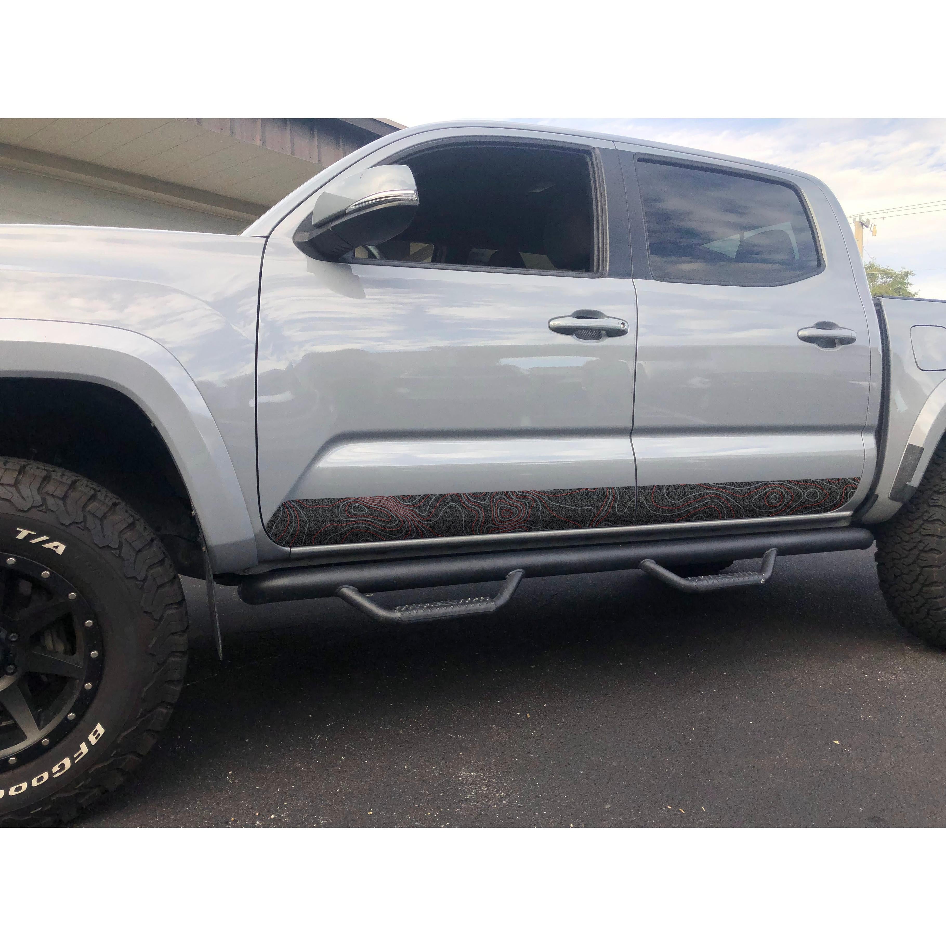 Rocker Panel Protection Overlays Fits 2016-2023 Toyota Tacoma