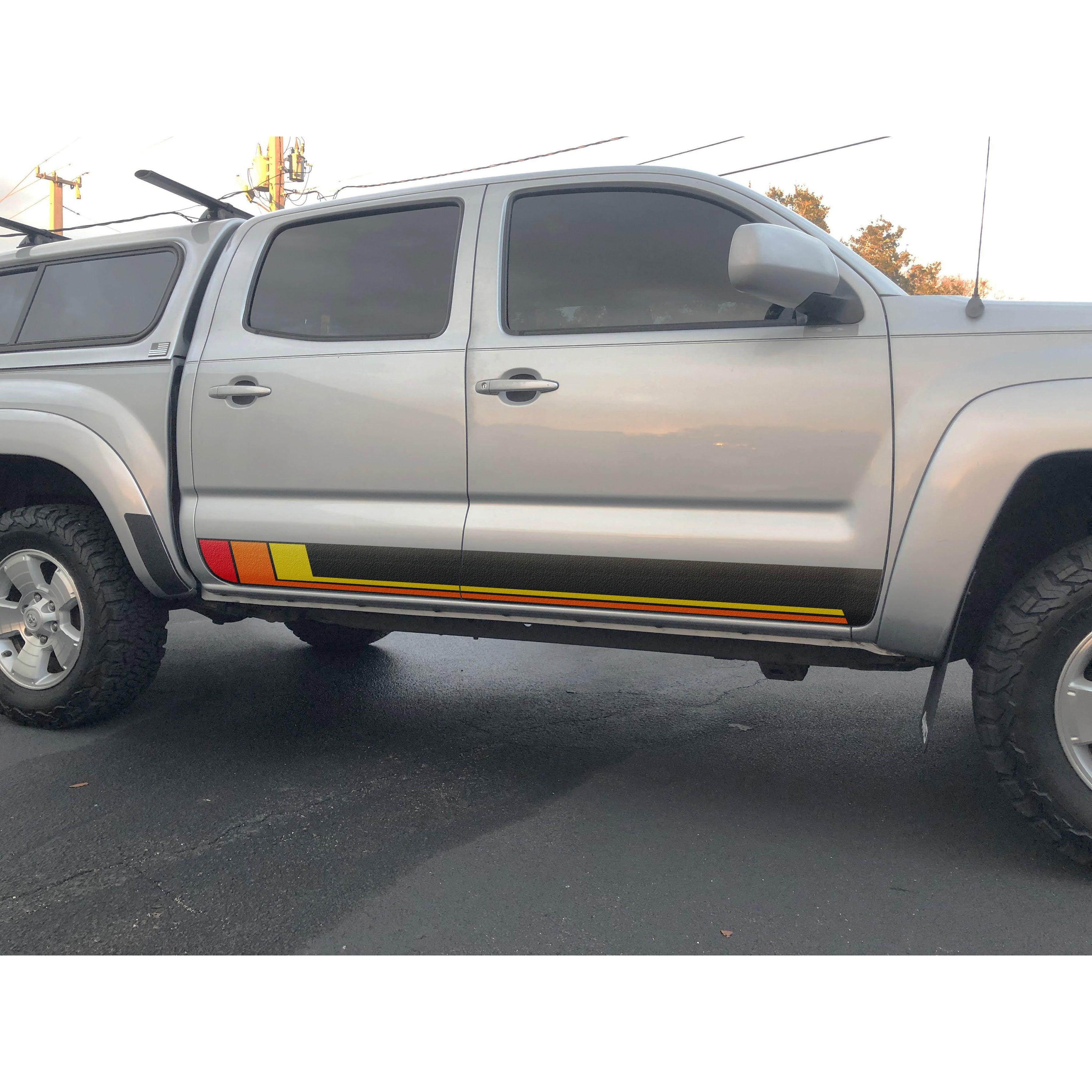 Rocker Panel Protection Overlays Fits 2005-2015 Toyota Tacoma
