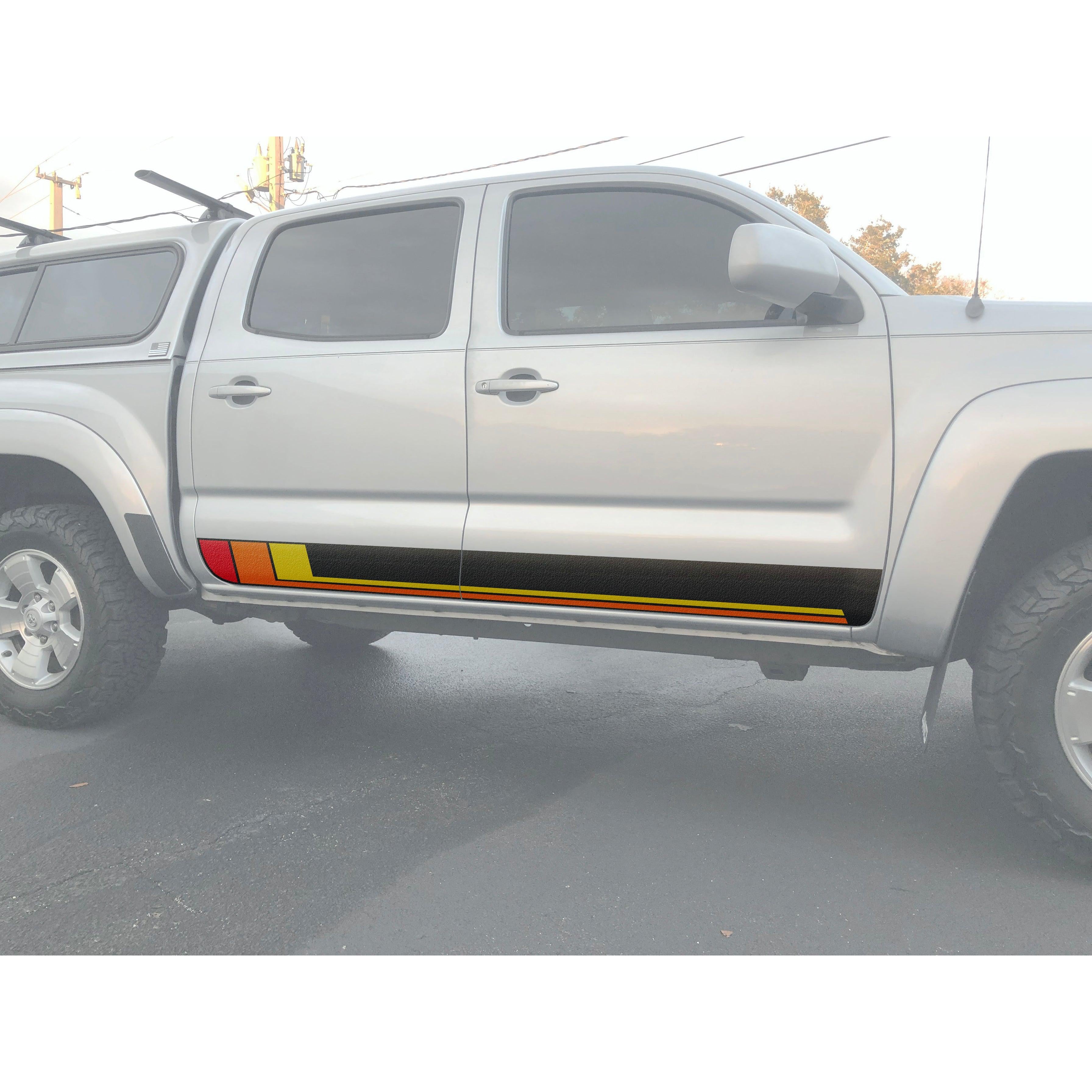 Rocker Panel Protection Overlays Fits 2005-2015 Toyota Tacoma