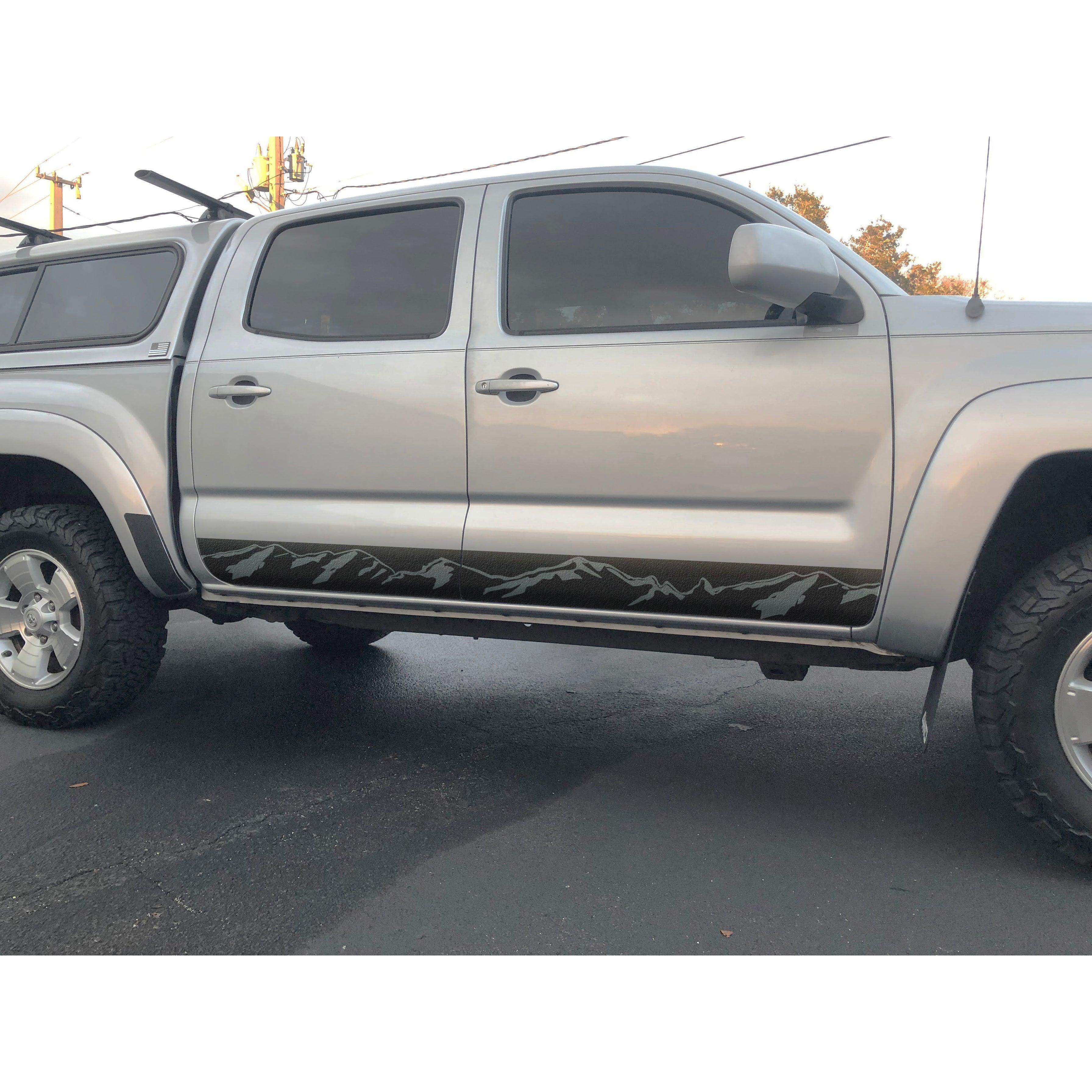 Rocker Panel Protection Overlays Fits 2005-2015 Toyota Tacoma