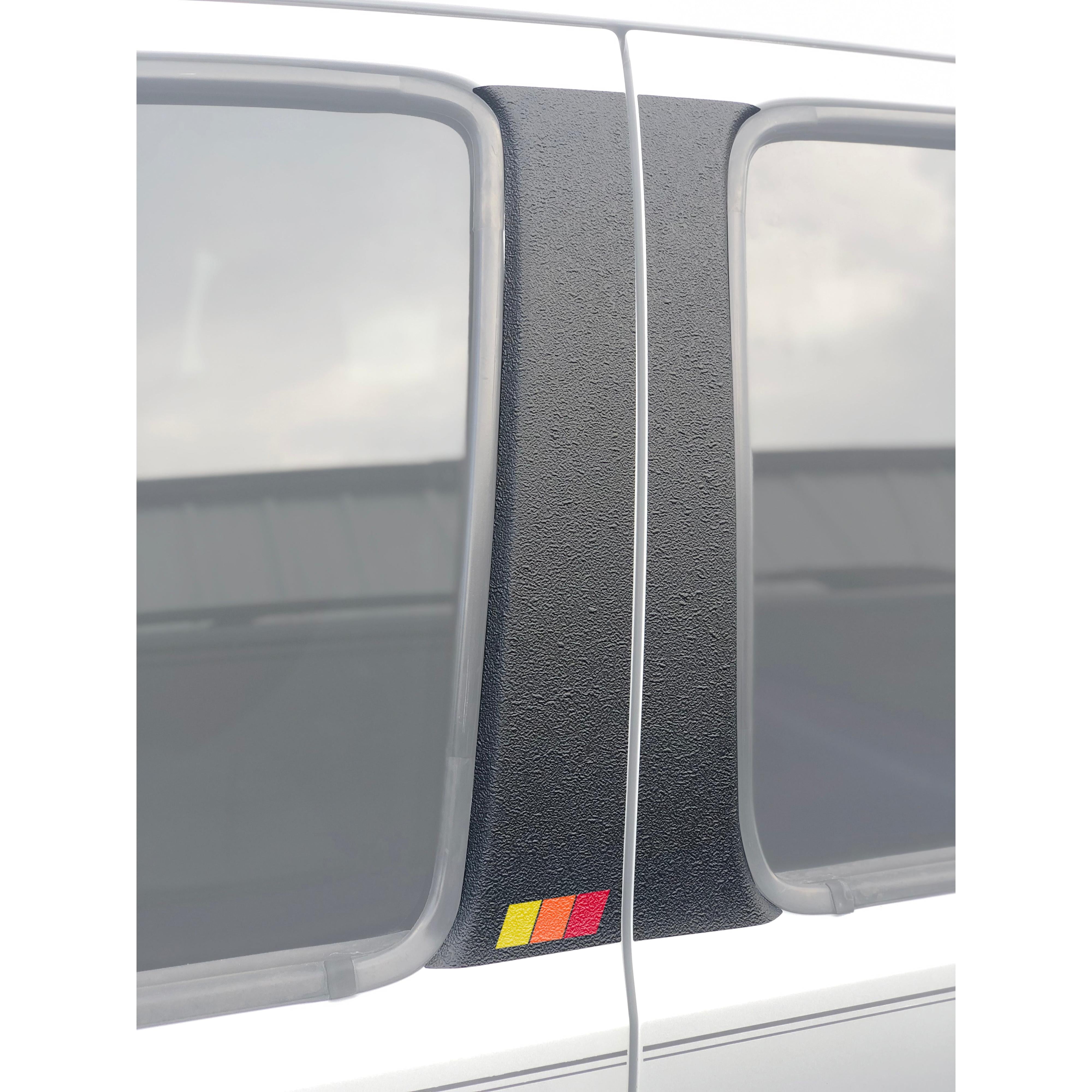 Textured Door Pillar Protection Overlays Fits 2005-2015 Toyota Tacoma