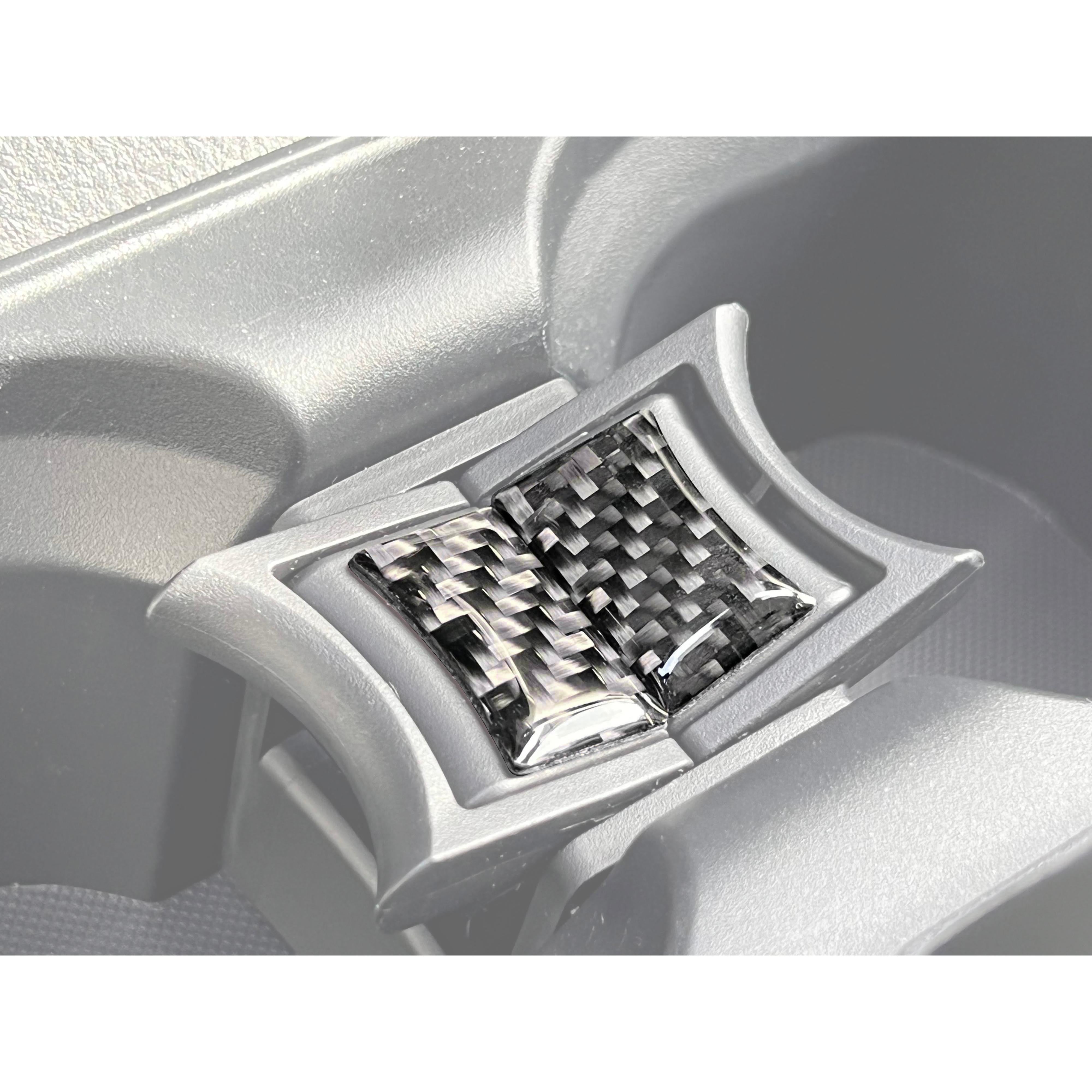 Center Console Cup Holder Divider Overlays Fits 2016-2023 Toyota Tacoma