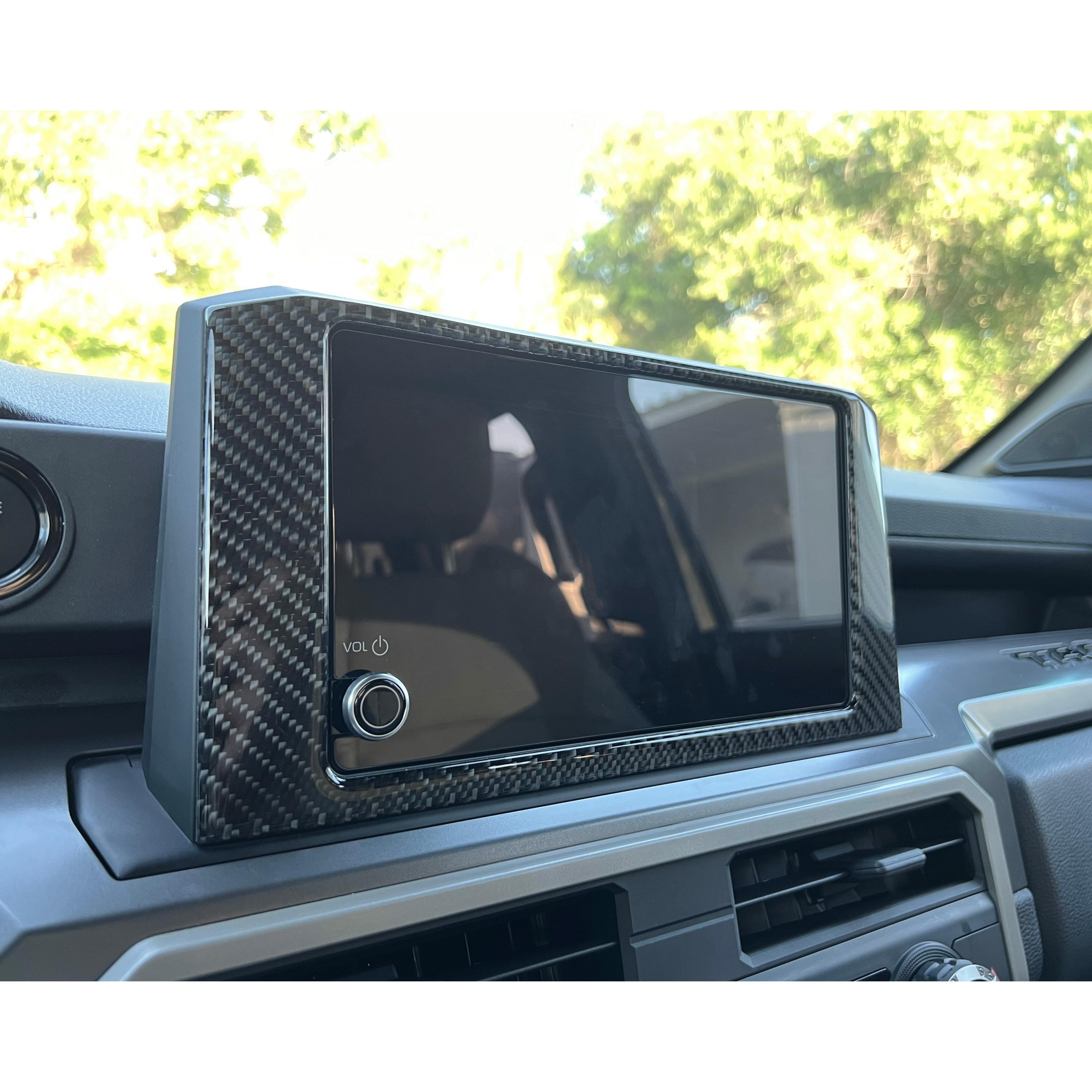 Display Screen Accent Trim Fits 2024-2026 Toyota Tacoma & 2025-2026 4Runner