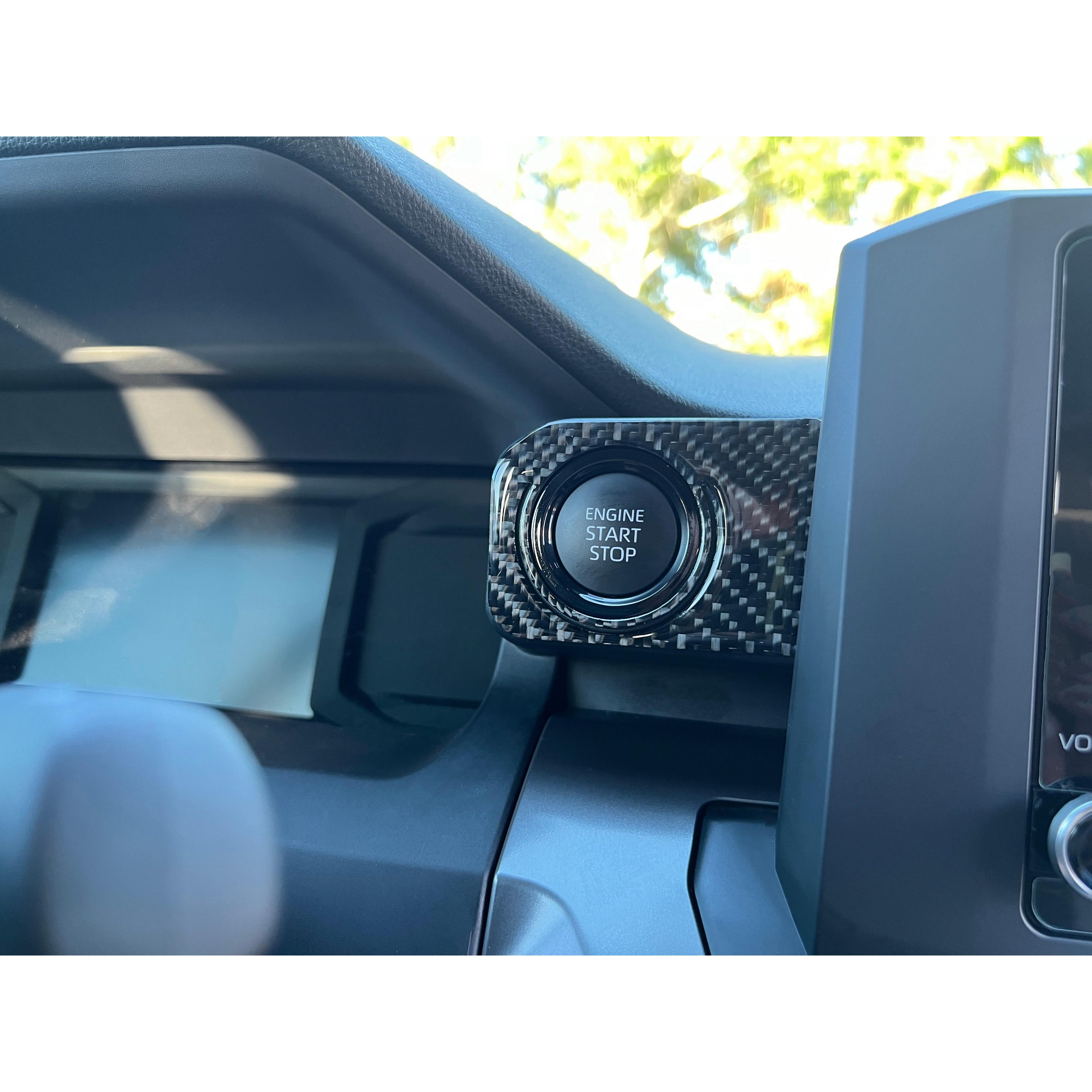 Push-To-Start Button Accent Trim Fits 2024-2026 Toyota Tacoma & 2025-2026 4Runner