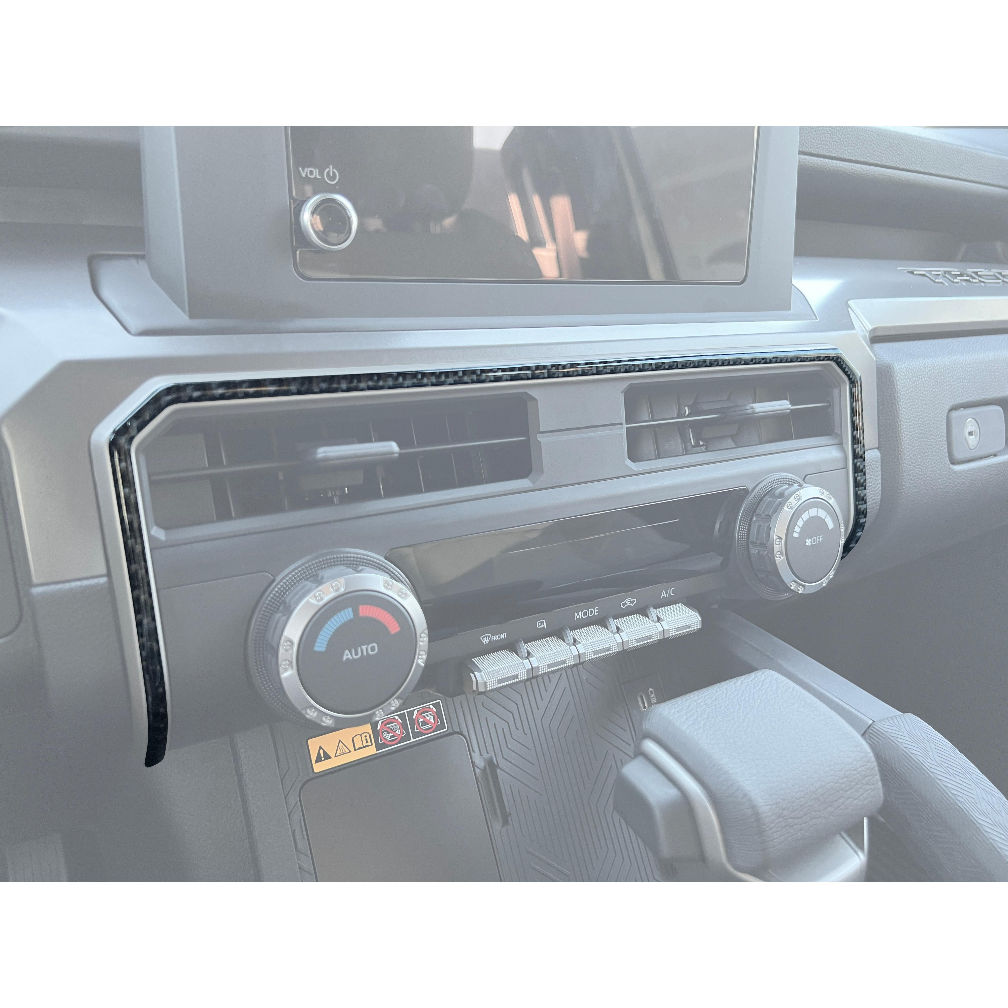 Climate Control Accent Trim Fits 2024-2026 Toyota Tacoma & 2025-2026 4Runner