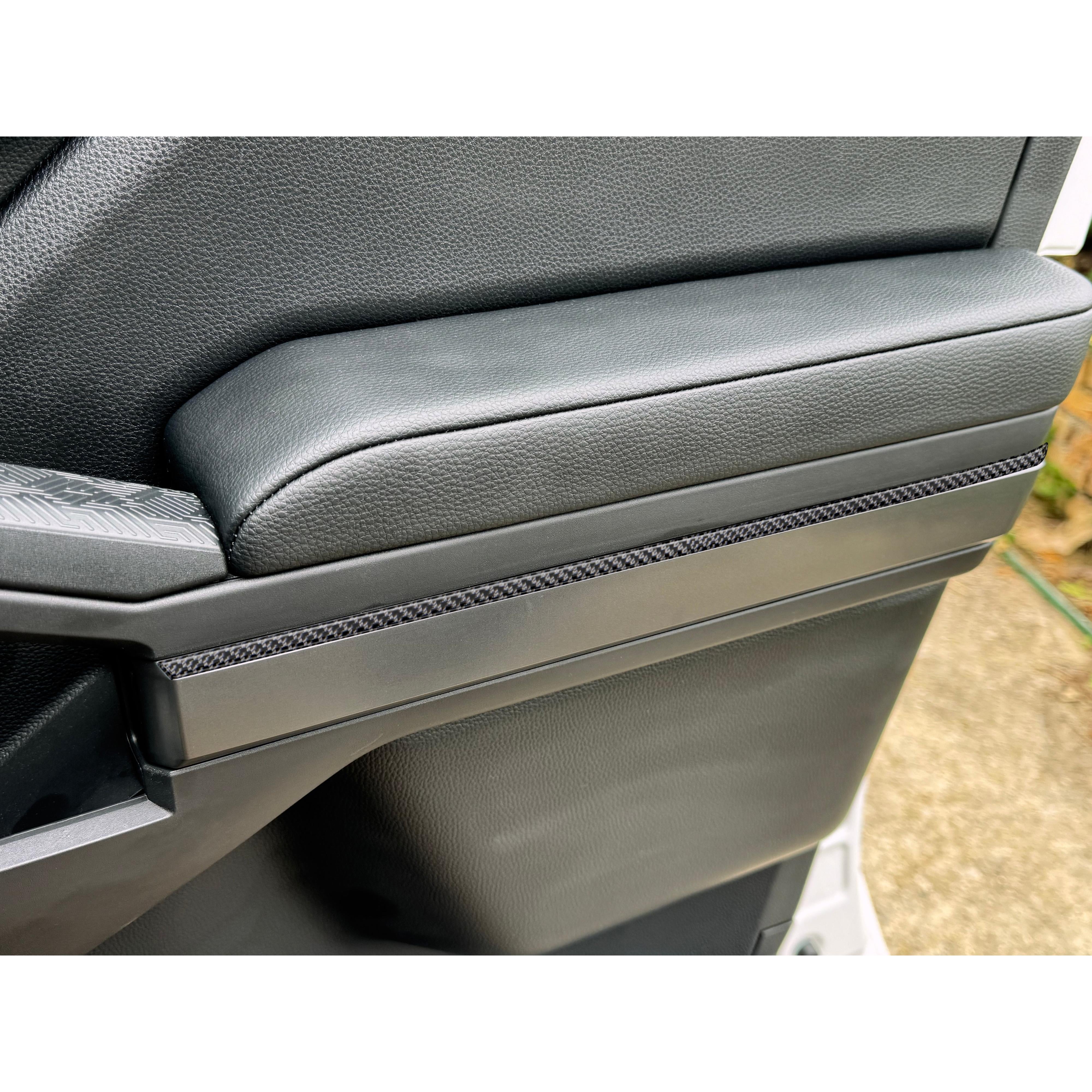 Side Door Armrest Lower Line Accent Trim Fits 2024-2026 Toyota Tacoma