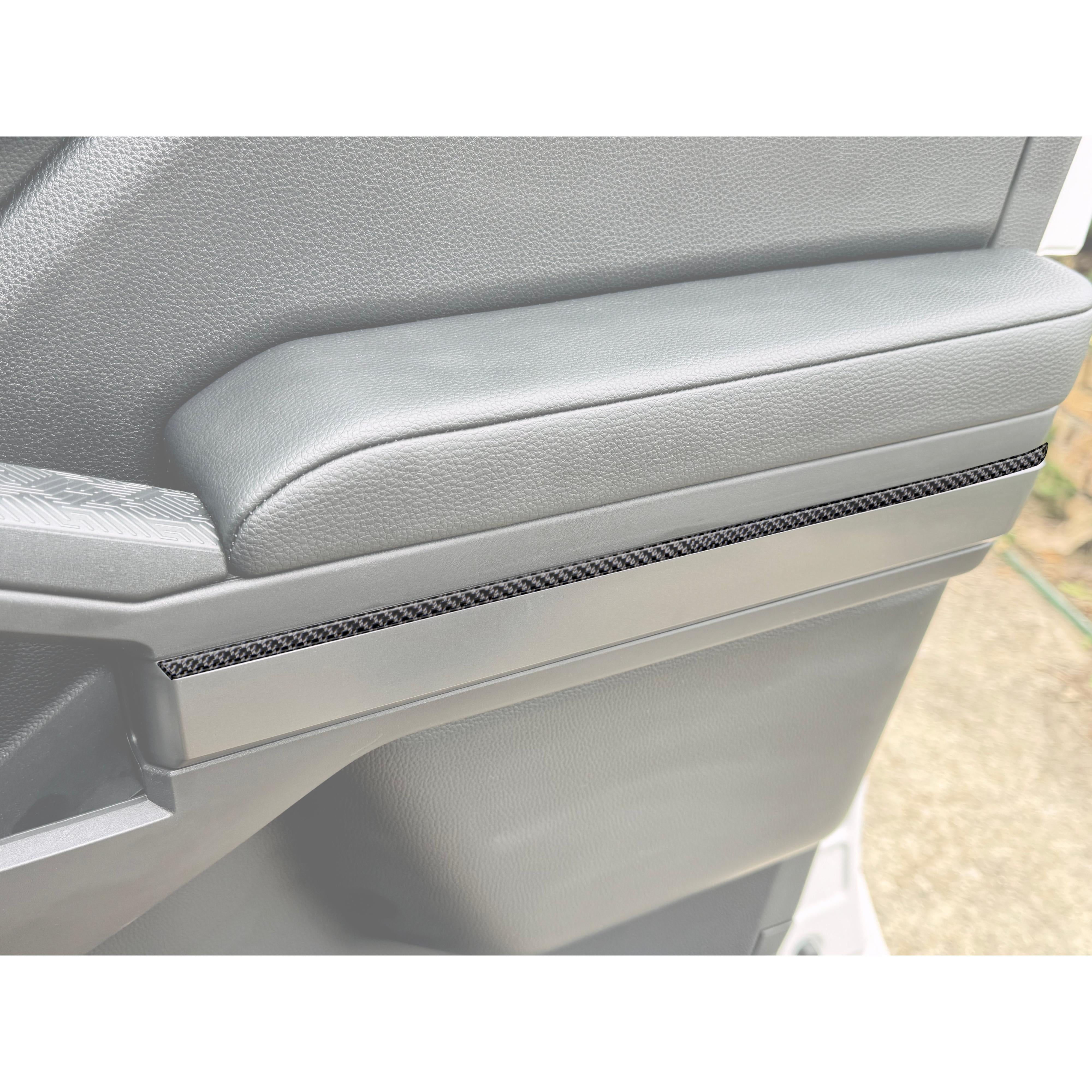 Side Door Armrest Lower Line Accent Trim Fits 2024-2026 Toyota Tacoma