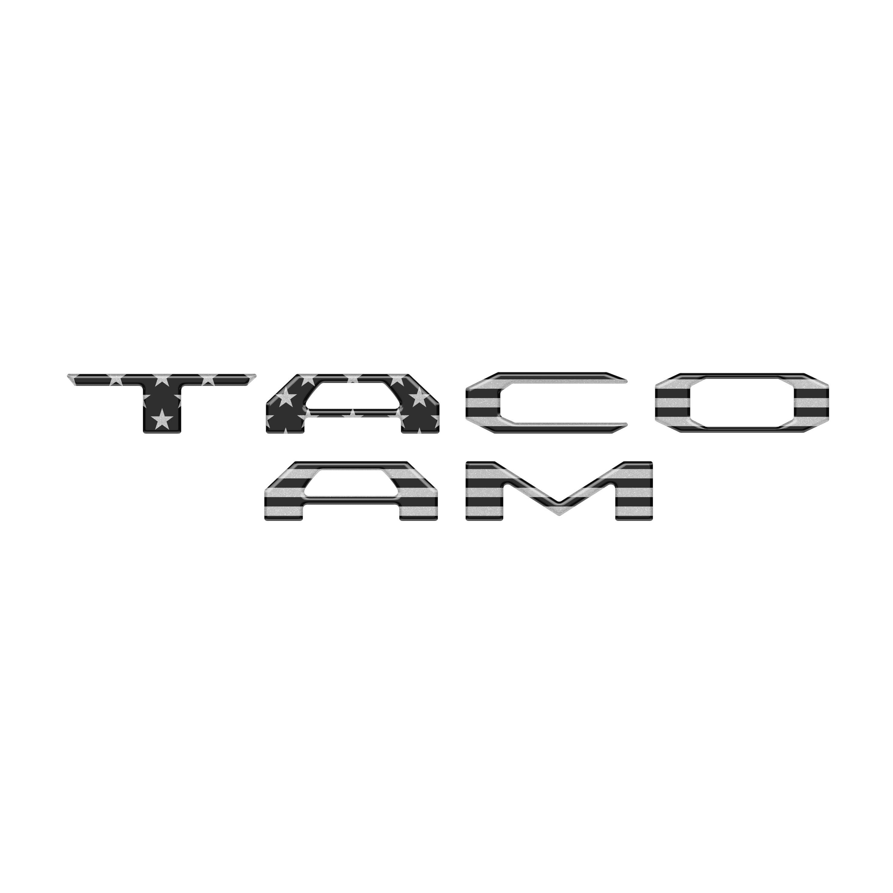 Glovebox Letter Overlays Fits 2024-2026 Toyota Tacoma