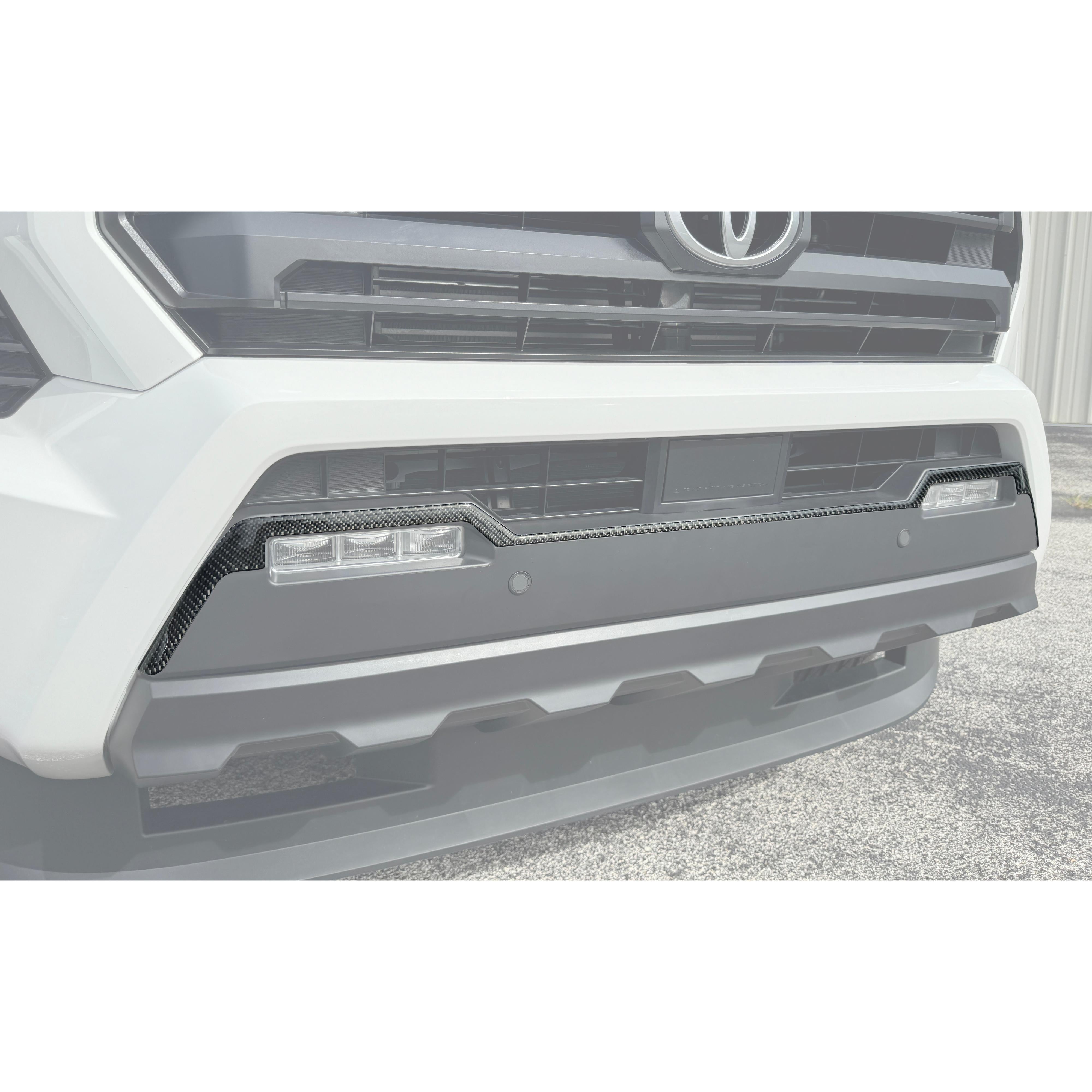 Front Bumper Upper Line Accent Trim Fits 2024-2026 Toyota Tacoma