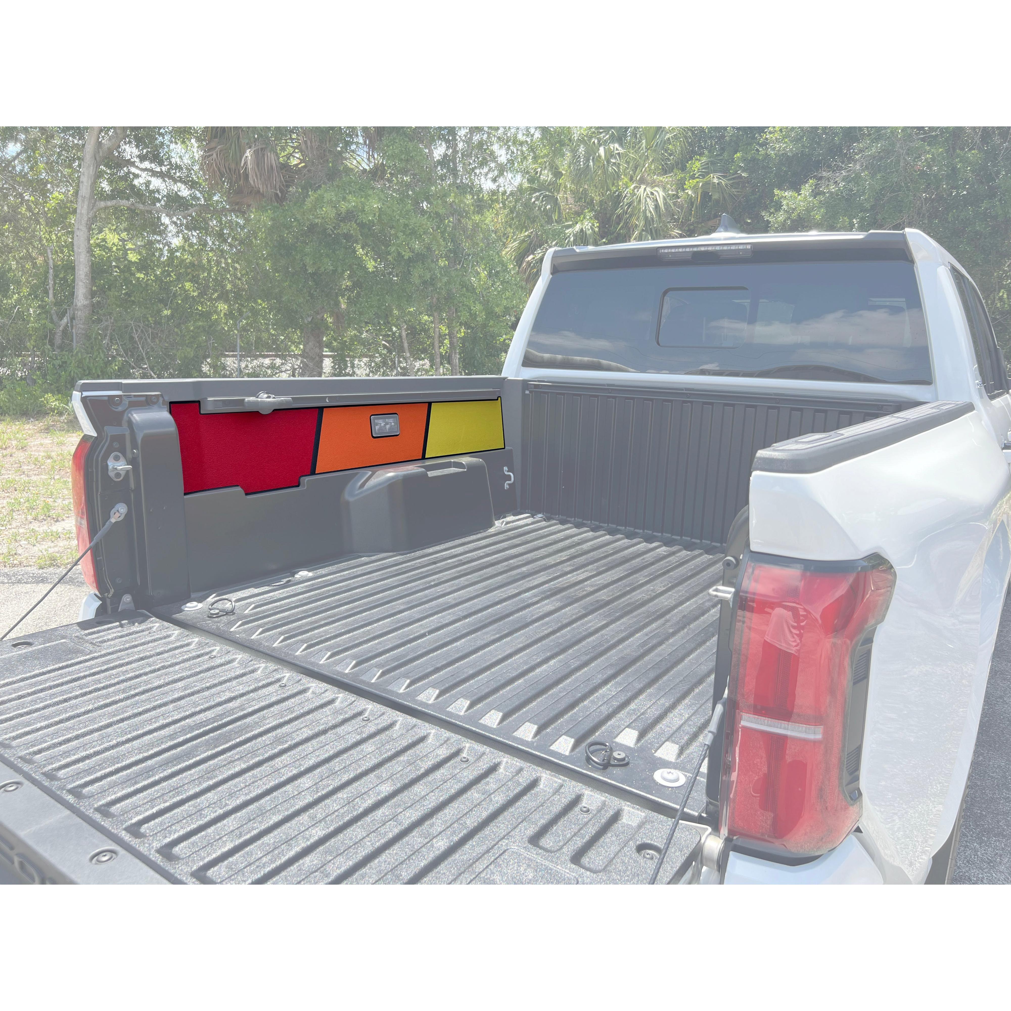 Inner Bedside Overlays Fits 2024-2026 Toyota Tacoma(without Truck Bed Power Port)