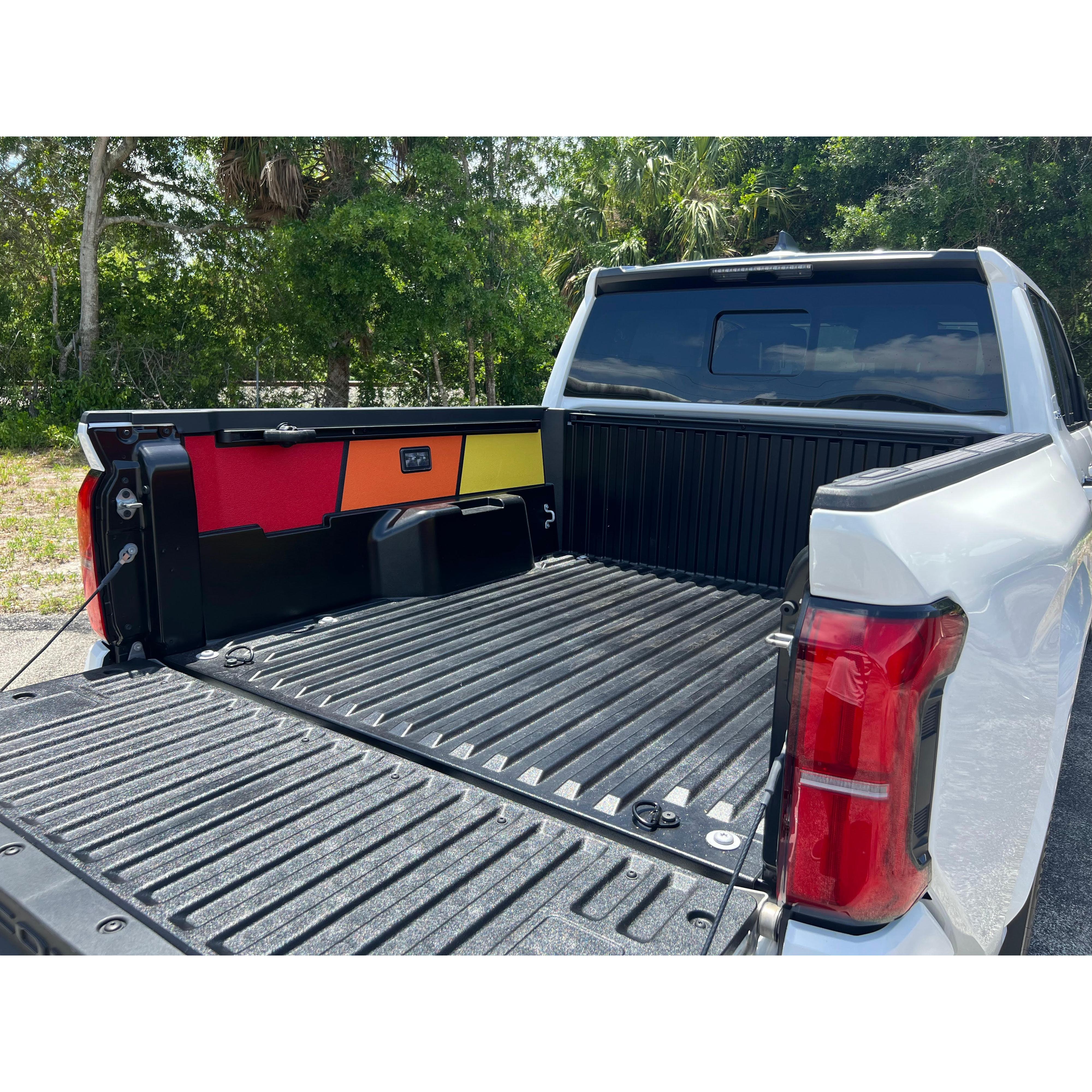 Inner Bedside Overlays Fits 2024-2026 Toyota Tacoma(without Truck Bed Power Port)