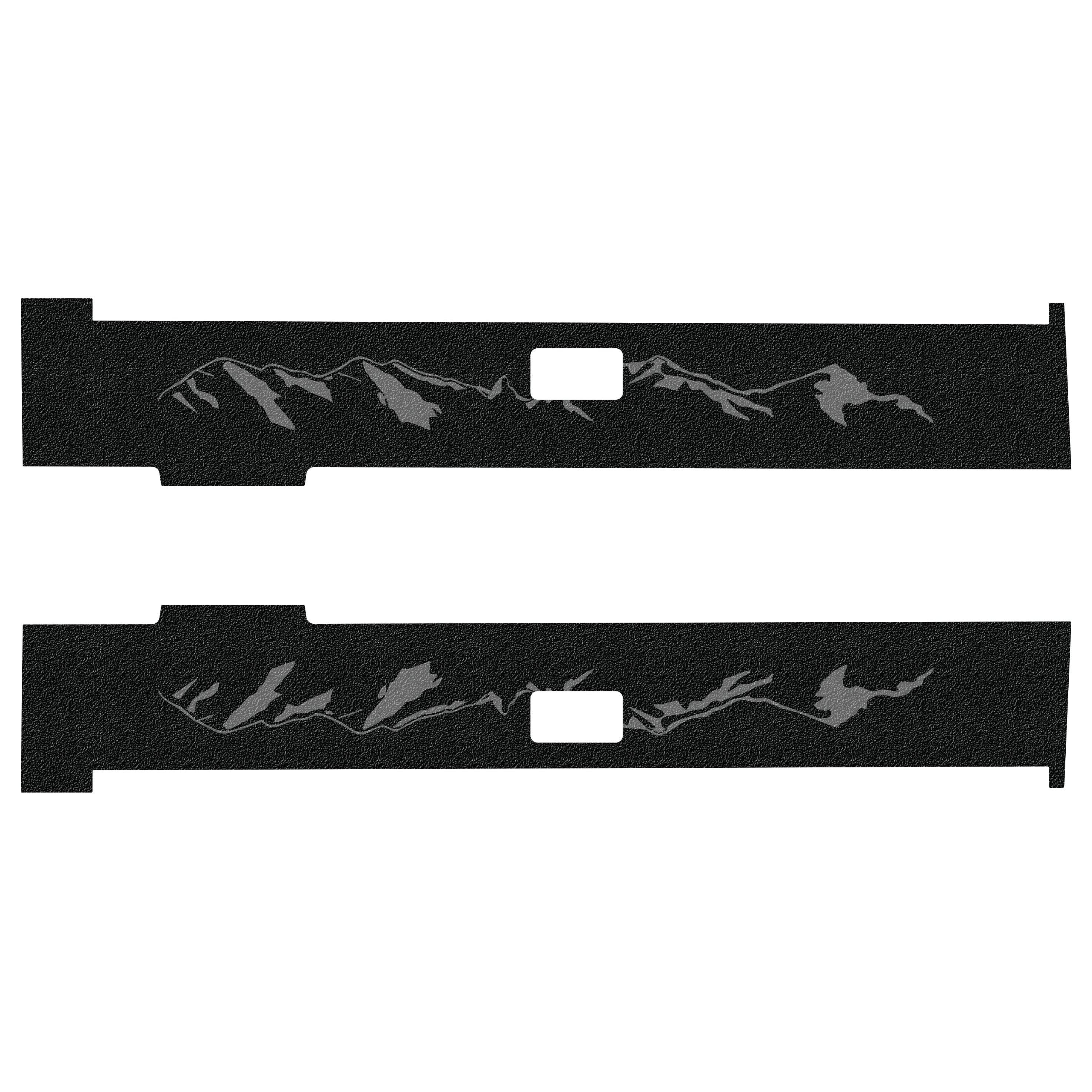 Inner Bedside Overlays Fits 2024-2026 Toyota Tacoma(without Truck Bed Power Port)