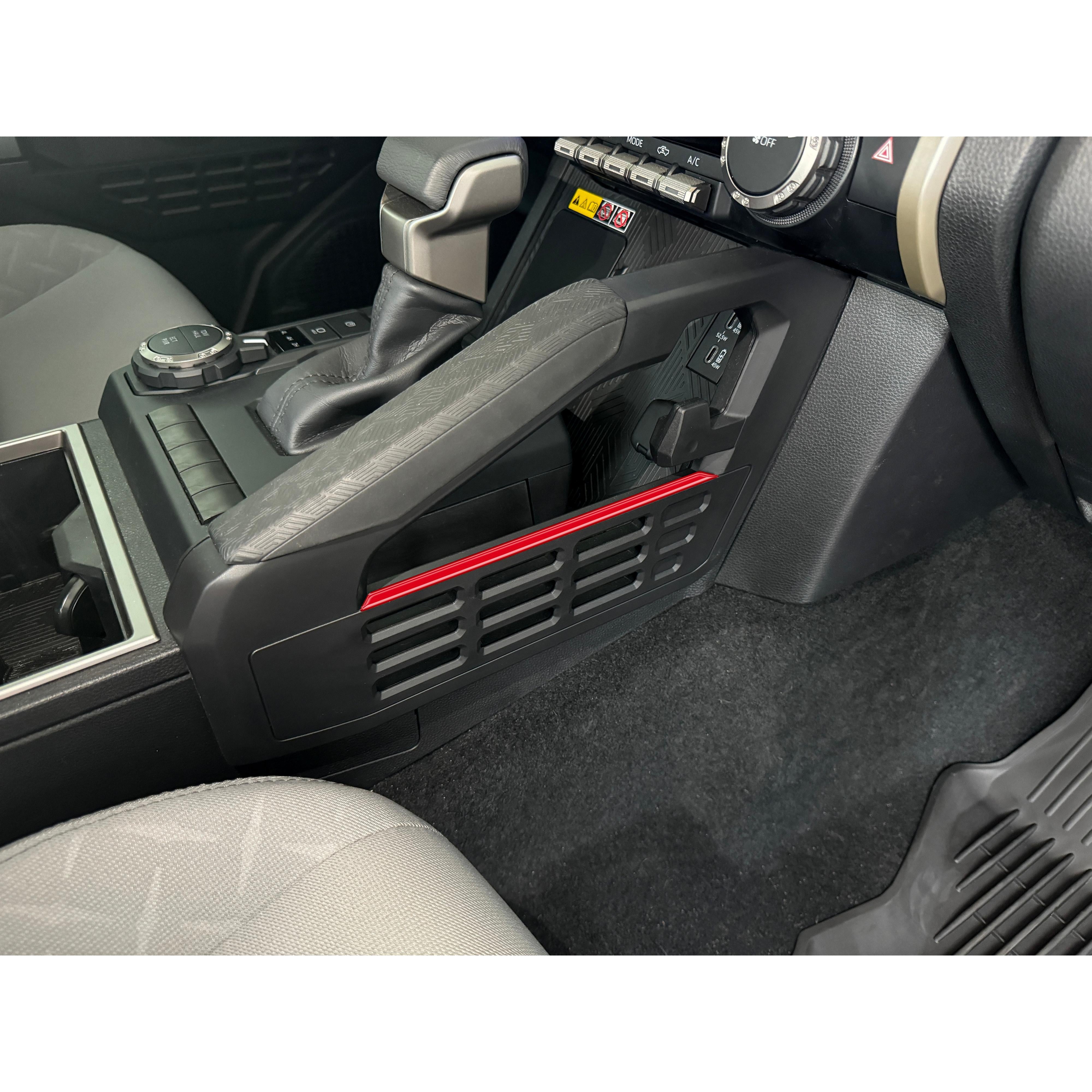 Center Storage Line Accent Trim Fits 2024-2026 Toyota Tacoma & 2025-2026 4Runner