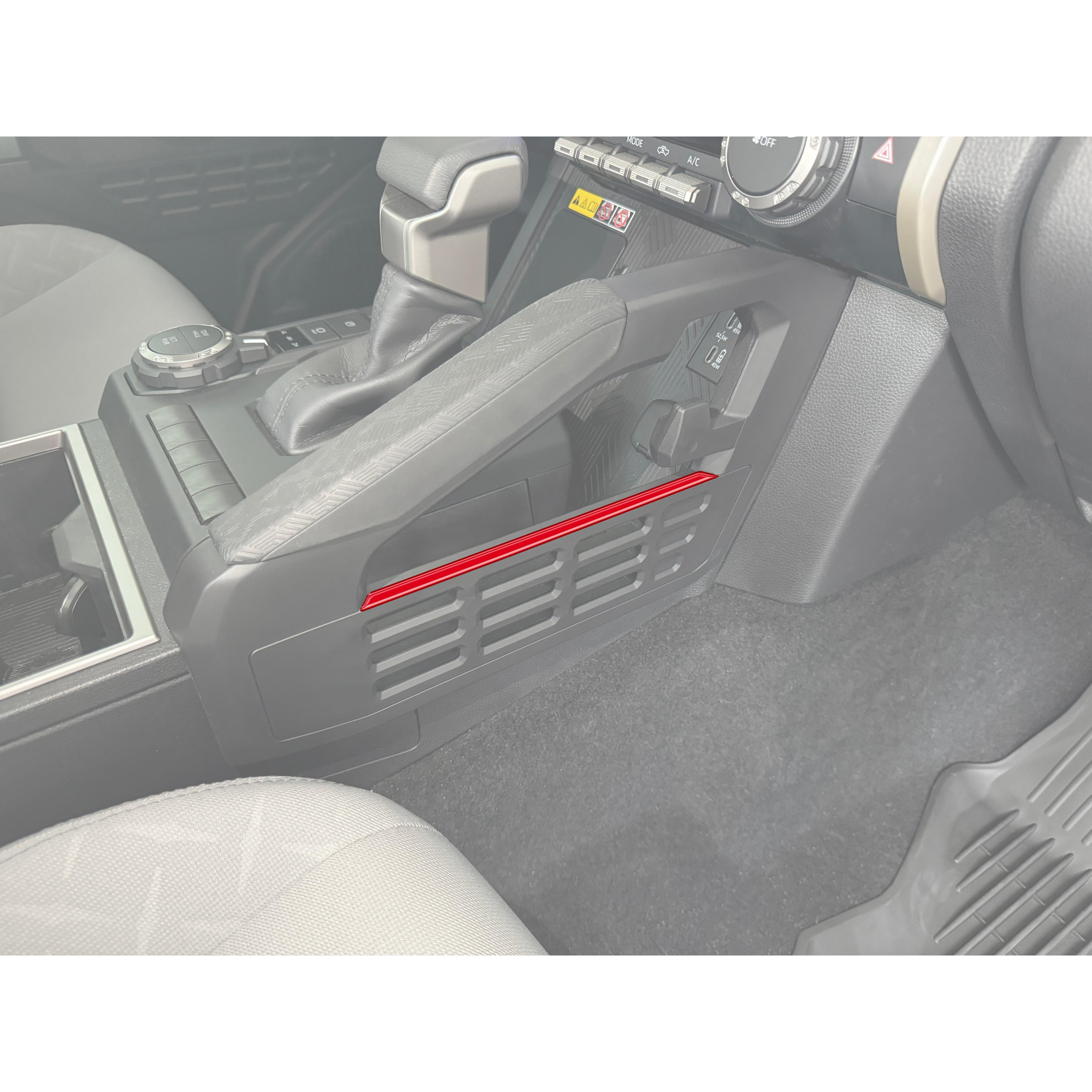 Center Storage Line Accent Trim Fits 2024-2026 Toyota Tacoma & 2025-2026 4Runner