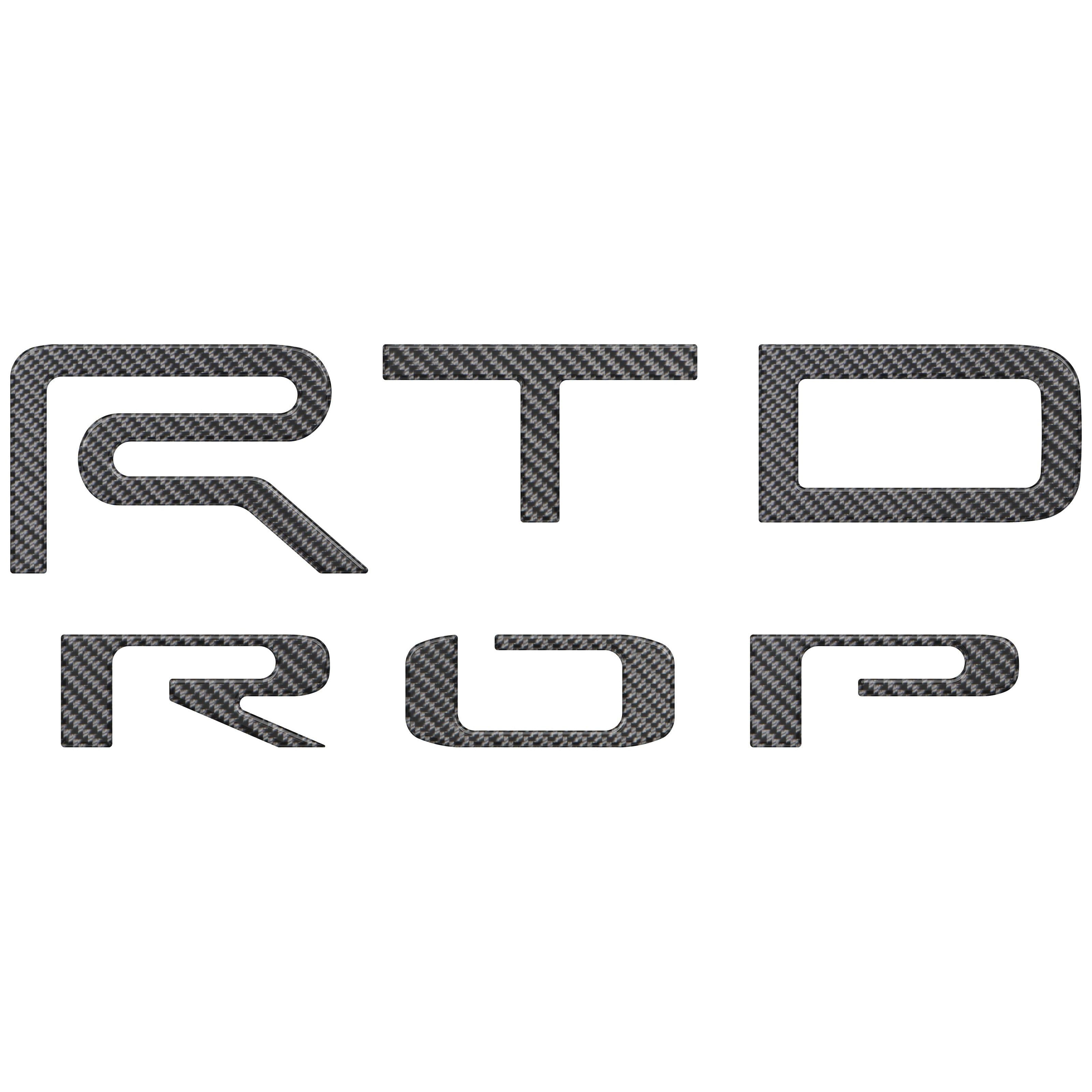 TRD Pro Tailgate Letter Inserts Fits 2024-2026 Toyota Tacoma