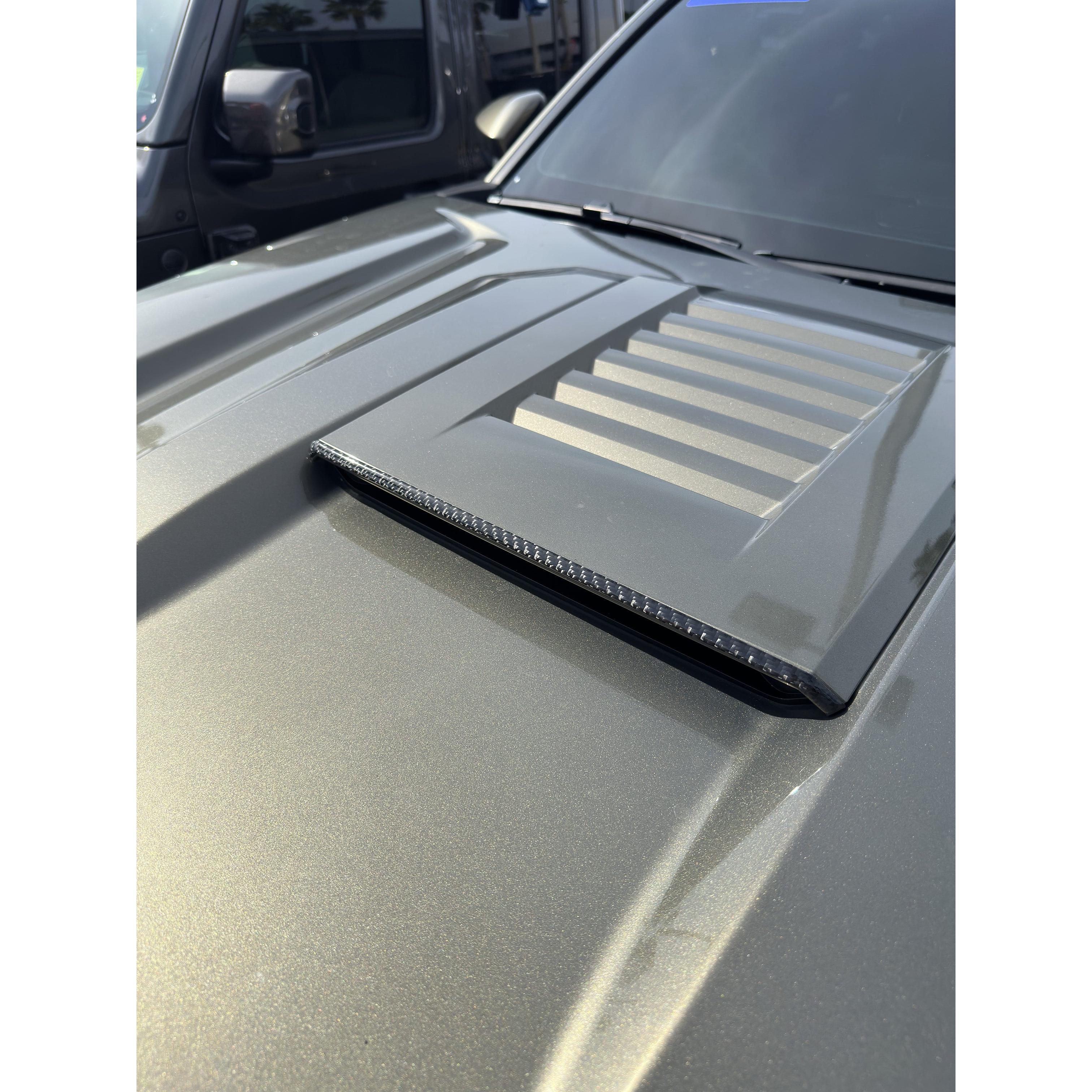 TRD Hood Scoop Accent Overlays Fits 2024-2026 Toyota Tacoma & 2025-2026 Toyota 4Runner