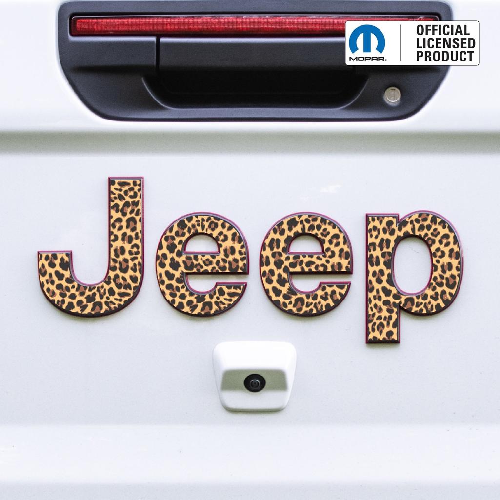 JEEP Gladiator Emblem Overlay Decal Set | Fits 2020+ Jeep Gladiator