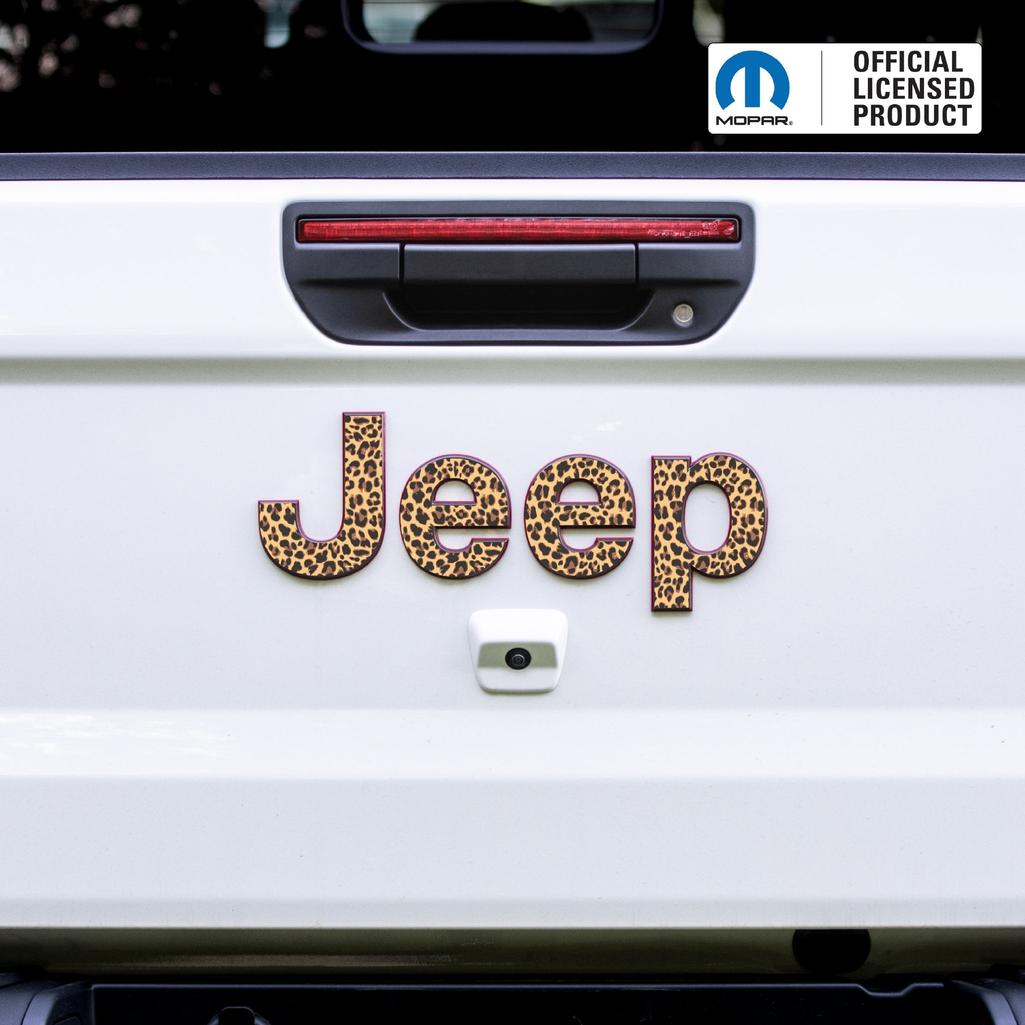 JEEP Gladiator Emblem Overlay Decal Set | Fits 2020+ Jeep Gladiator