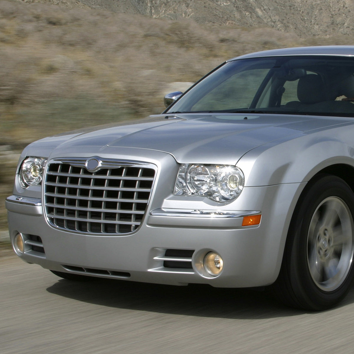 2005-2010 Chrysler 300 Chrome ABS Front & Rear Bumper 5PC Trim Set