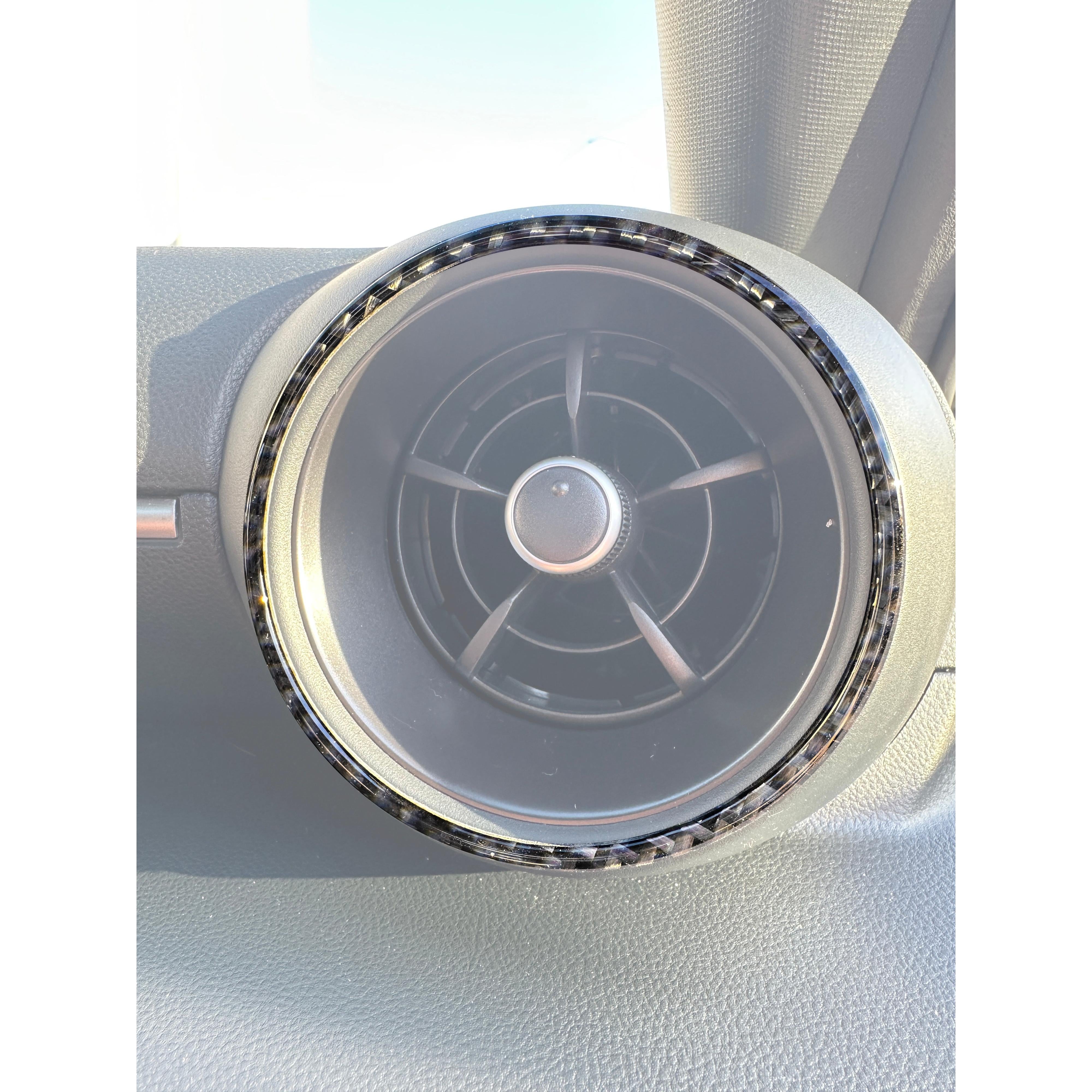 A.C. Vent Rings Accent Trim Fits 2021-2026 Toyota GR86