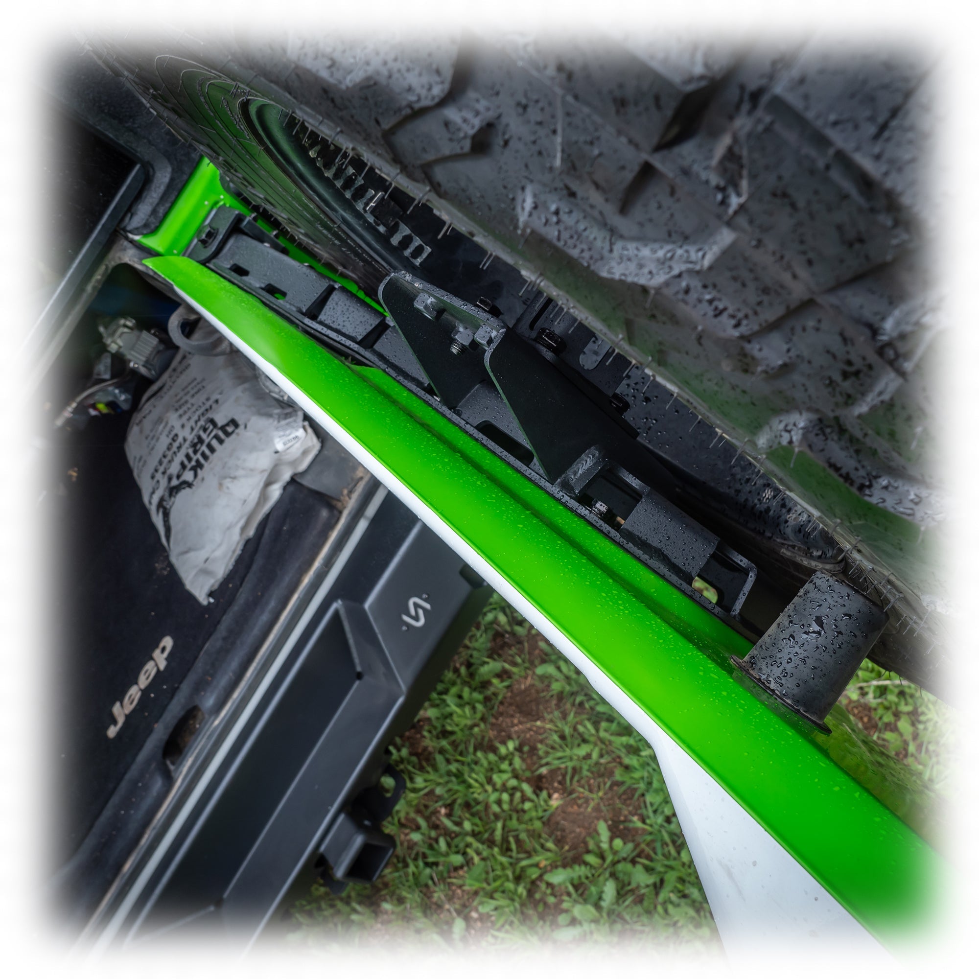 Jeep Wrangler JK Tire Carrier + Tailgate Reinforcement | 2007–2018