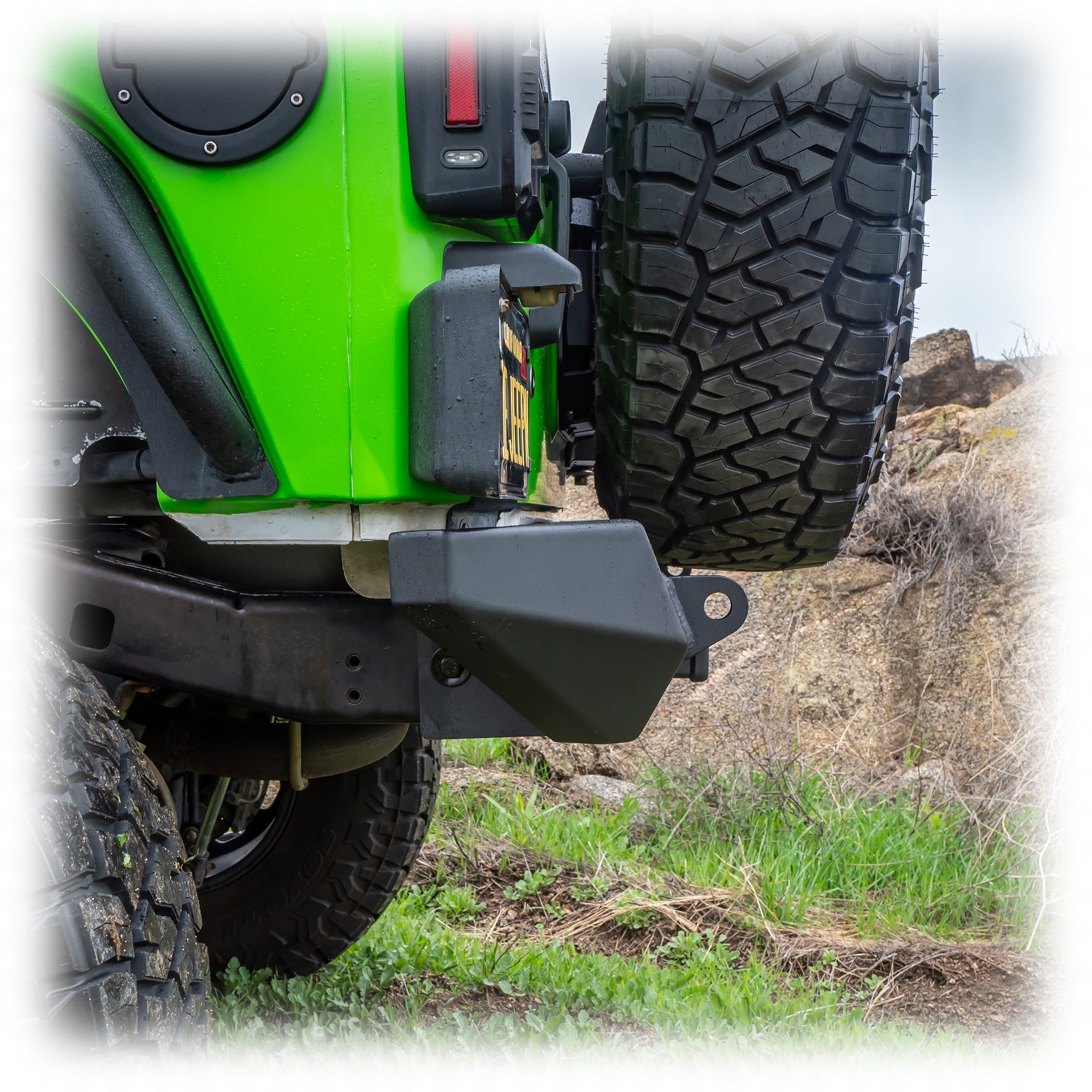 Jeep Wrangler JK Tire Carrier + Tailgate Reinforcement | 2007–2018
