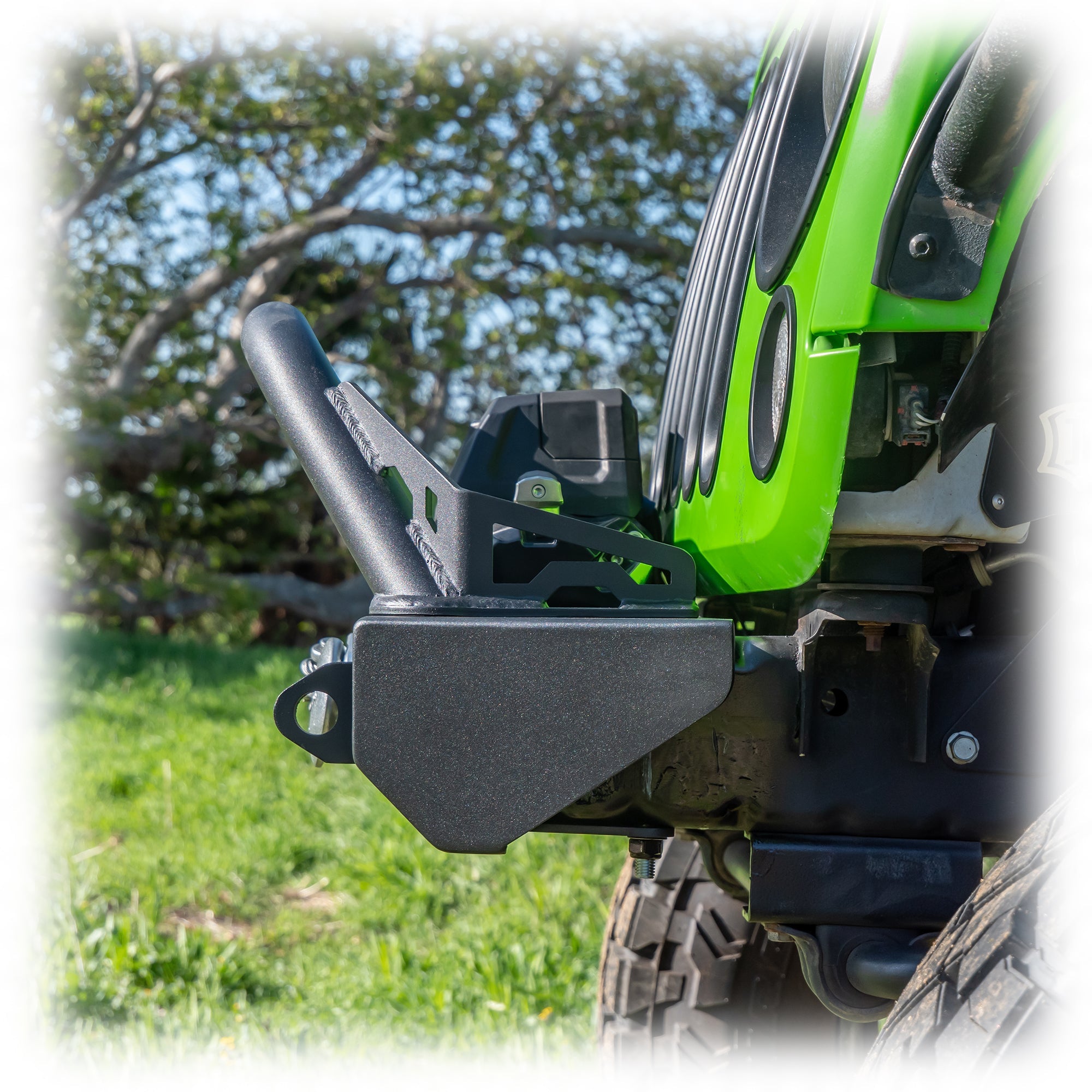 Jeep Wrangler JK/JL/JT Stubby Front Bumper | High-Clearance, Winch-Ready | 2007-2026