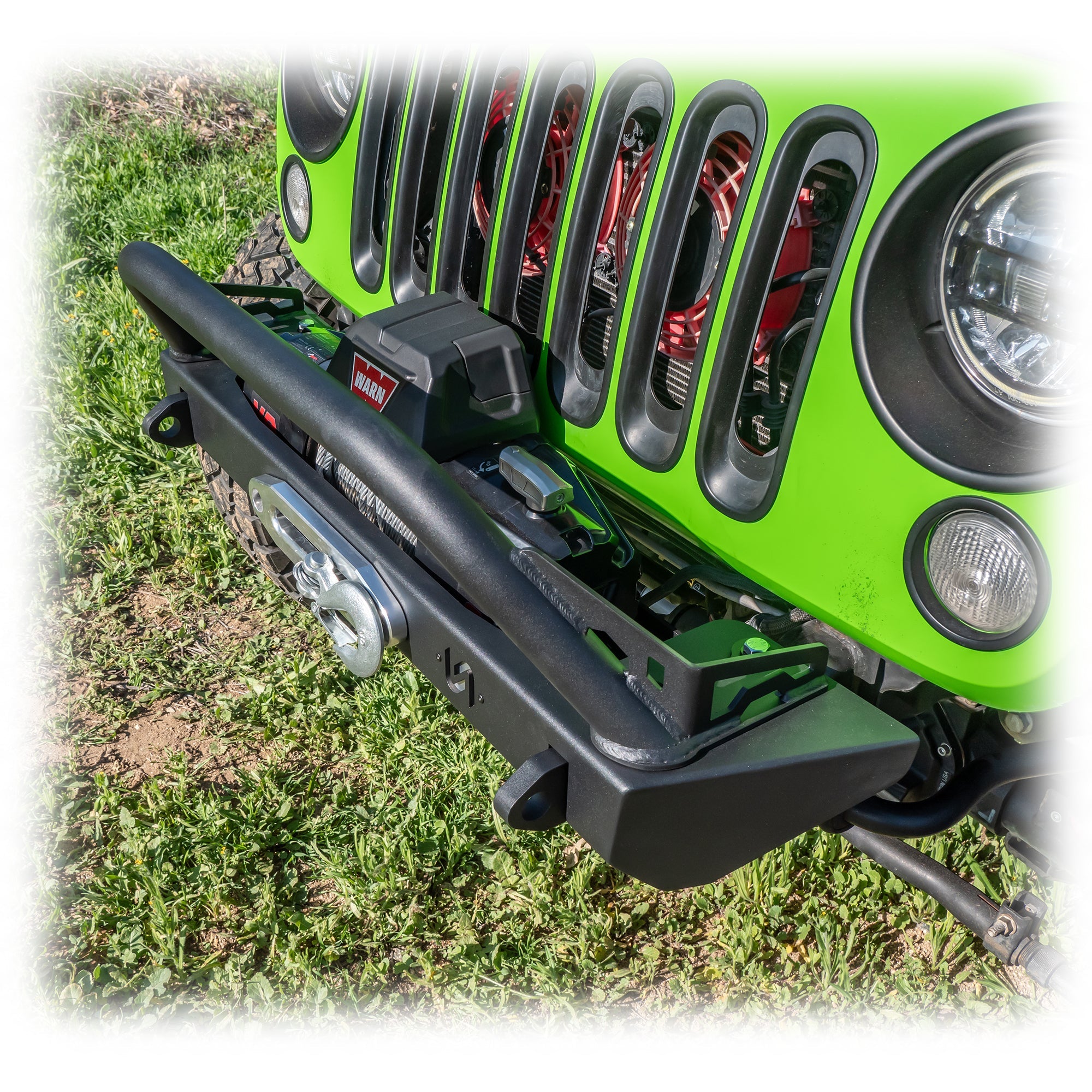 Jeep Wrangler JK/JL/JT Stubby Front Bumper | High-Clearance, Winch-Ready | 2007-2026