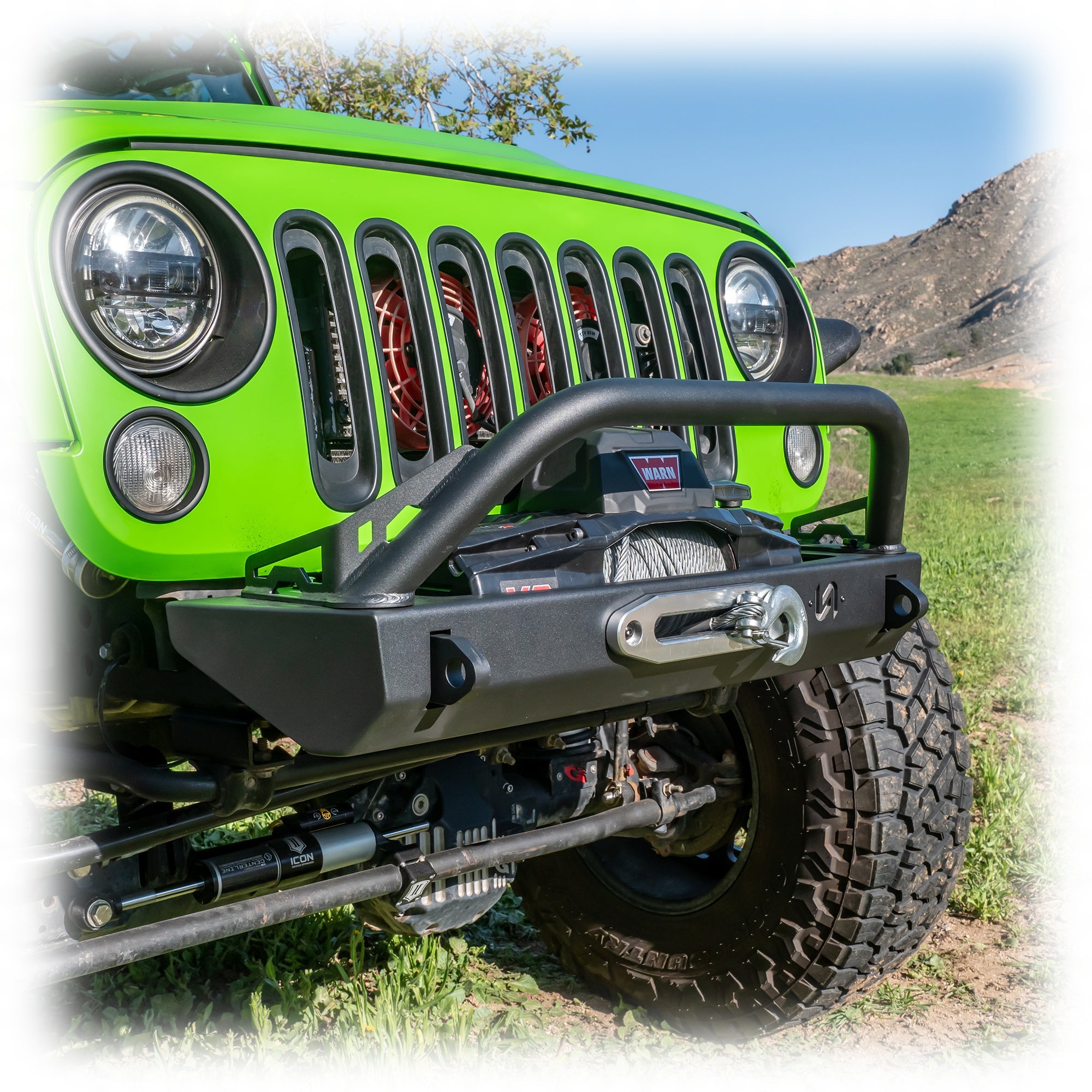 Jeep Wrangler JK/JL/JT Stubby Front Bumper | High-Clearance, Winch-Ready | 2007-2026