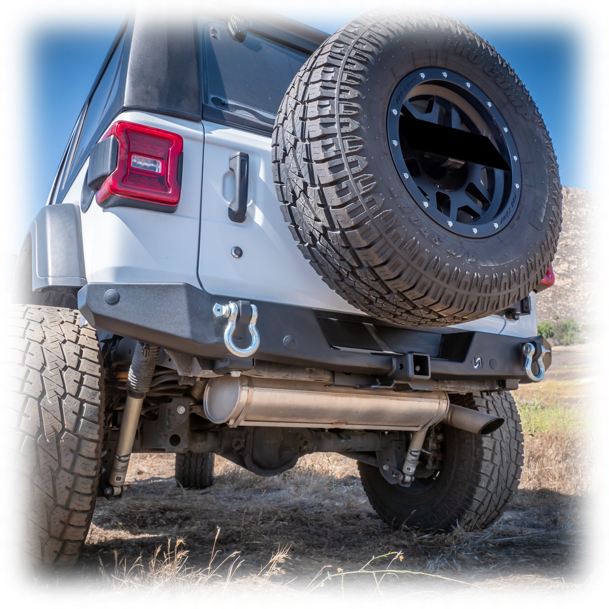 Jeep Wrangler JL Rear Bumper with Hitch Receiver | 2018–2026