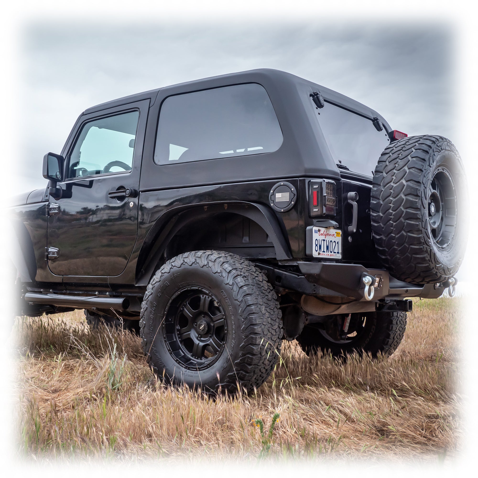 Jeep JK 2‑Door Fastback 2‑Piece Hard Top | 2007–2018
