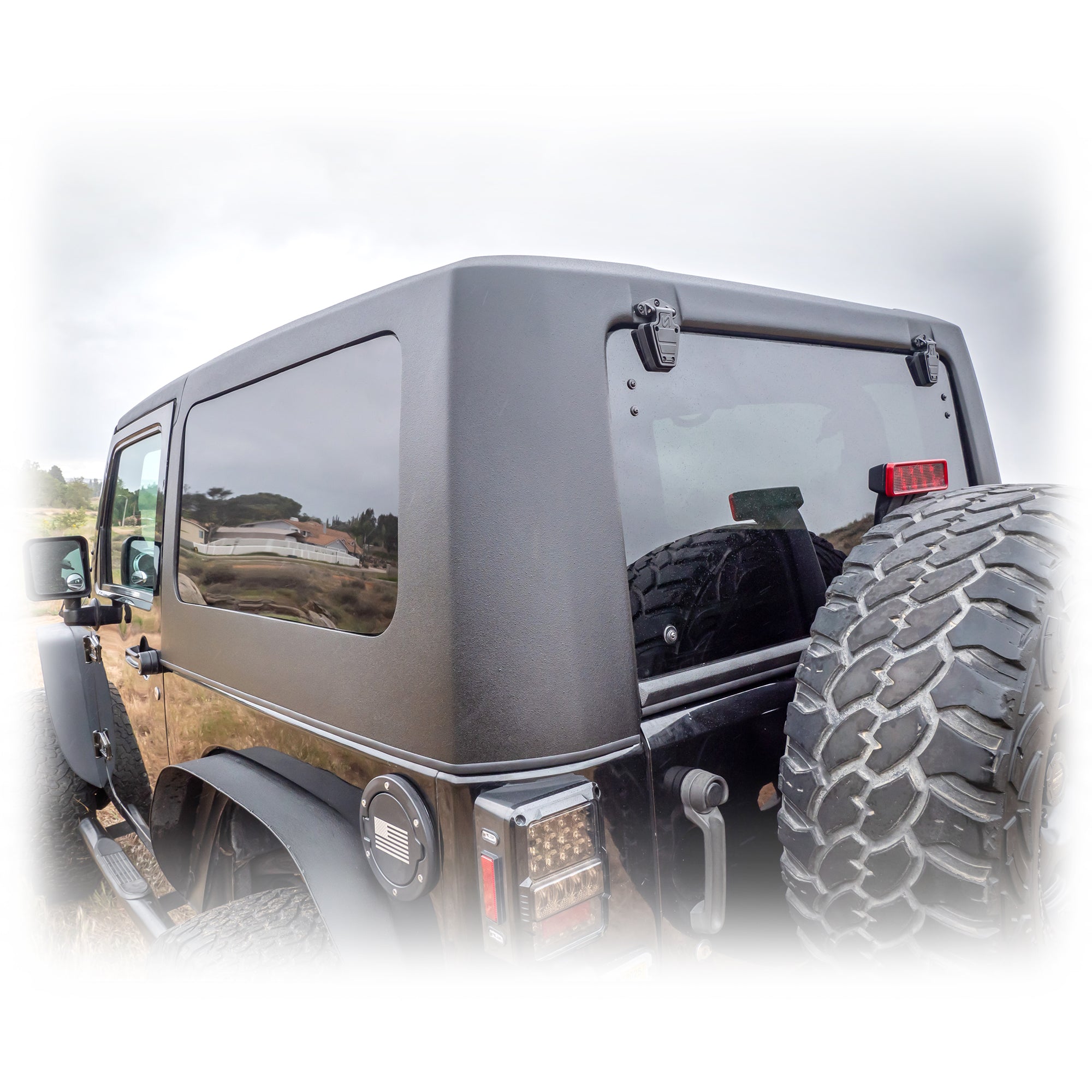Jeep JK 2‑Door Squareback 2‑Piece Hard Top | 2007–2018