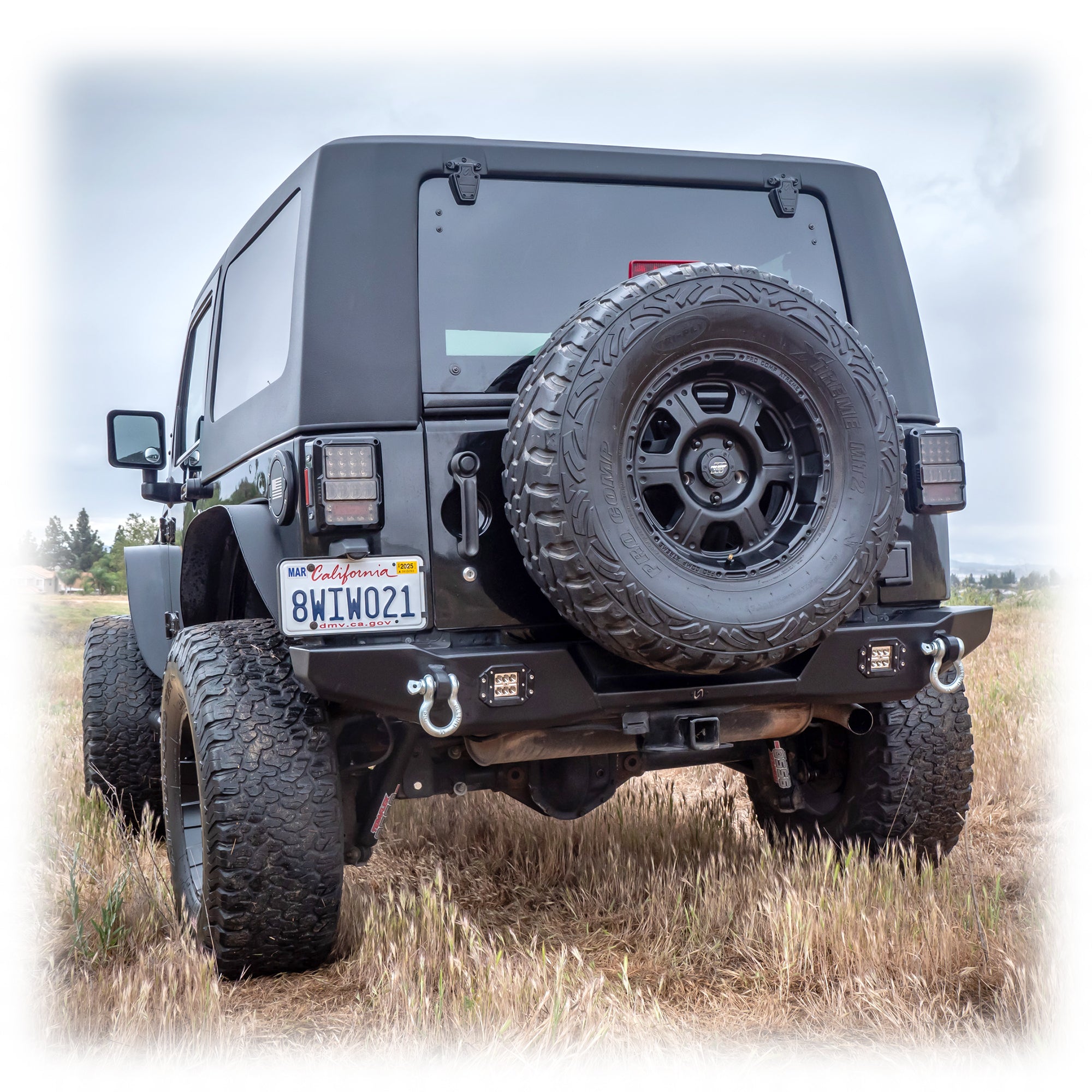 Jeep JK 2‑Door Squareback 2‑Piece Hard Top | 2007–2018