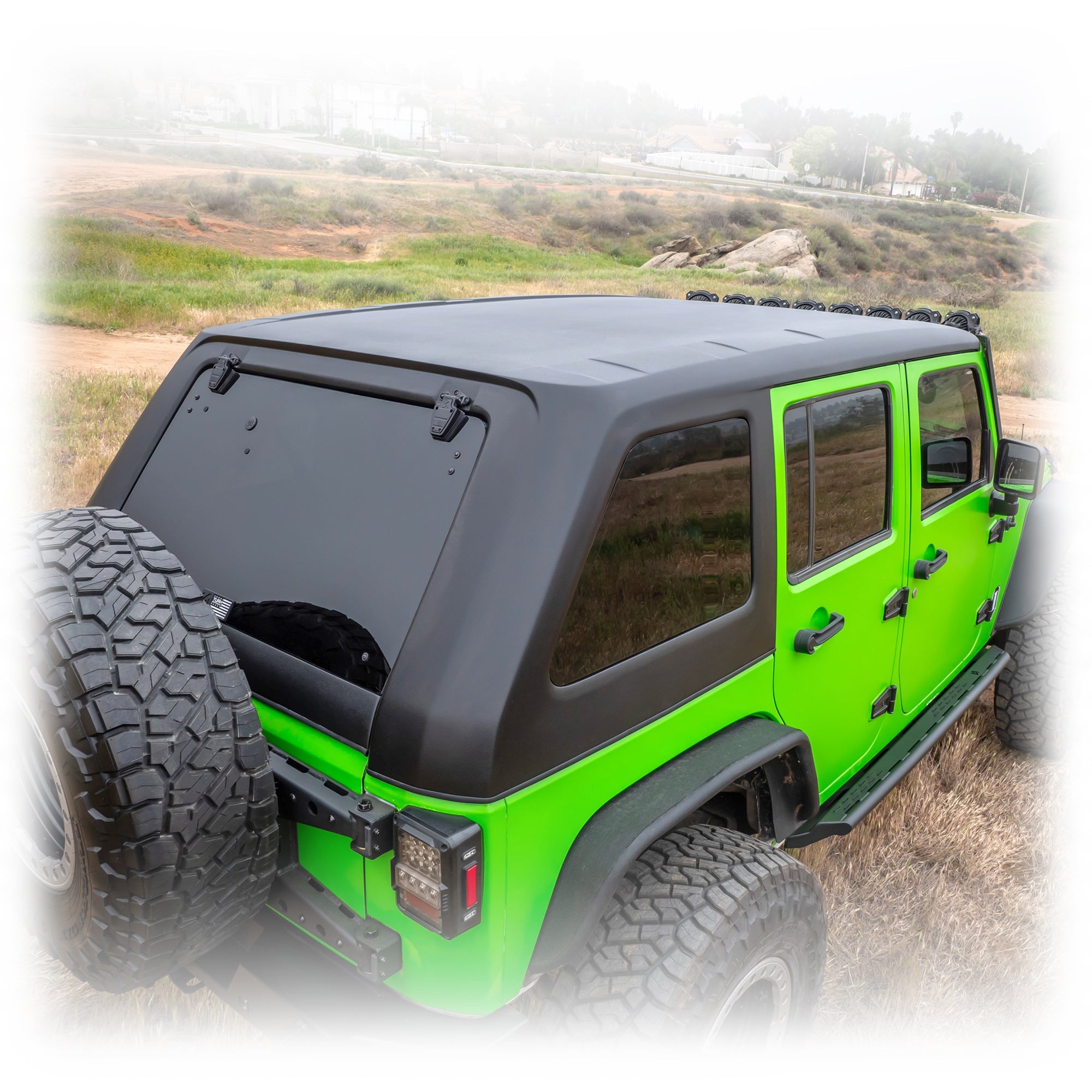 Jeep Wrangler JK 4 Door Fastback Hard Top  |  2007–2018
