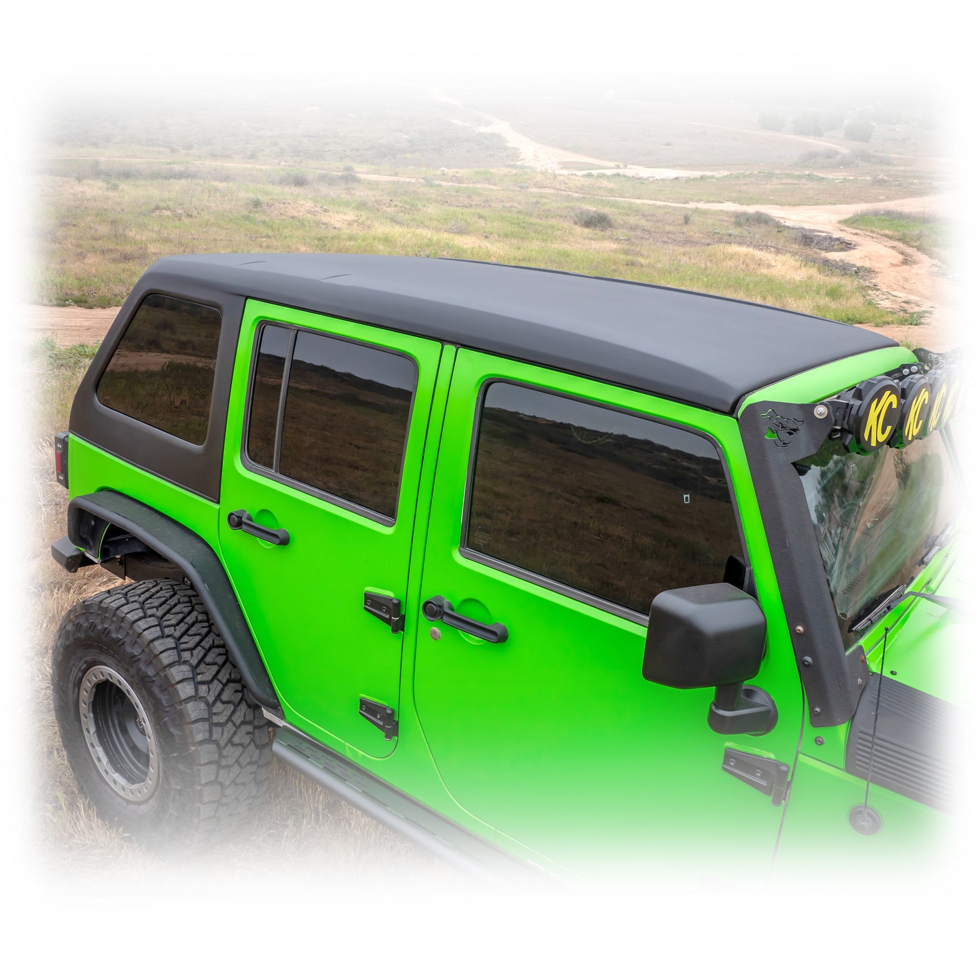 Jeep Wrangler JK 4 Door Fastback Hard Top  |  2007–2018