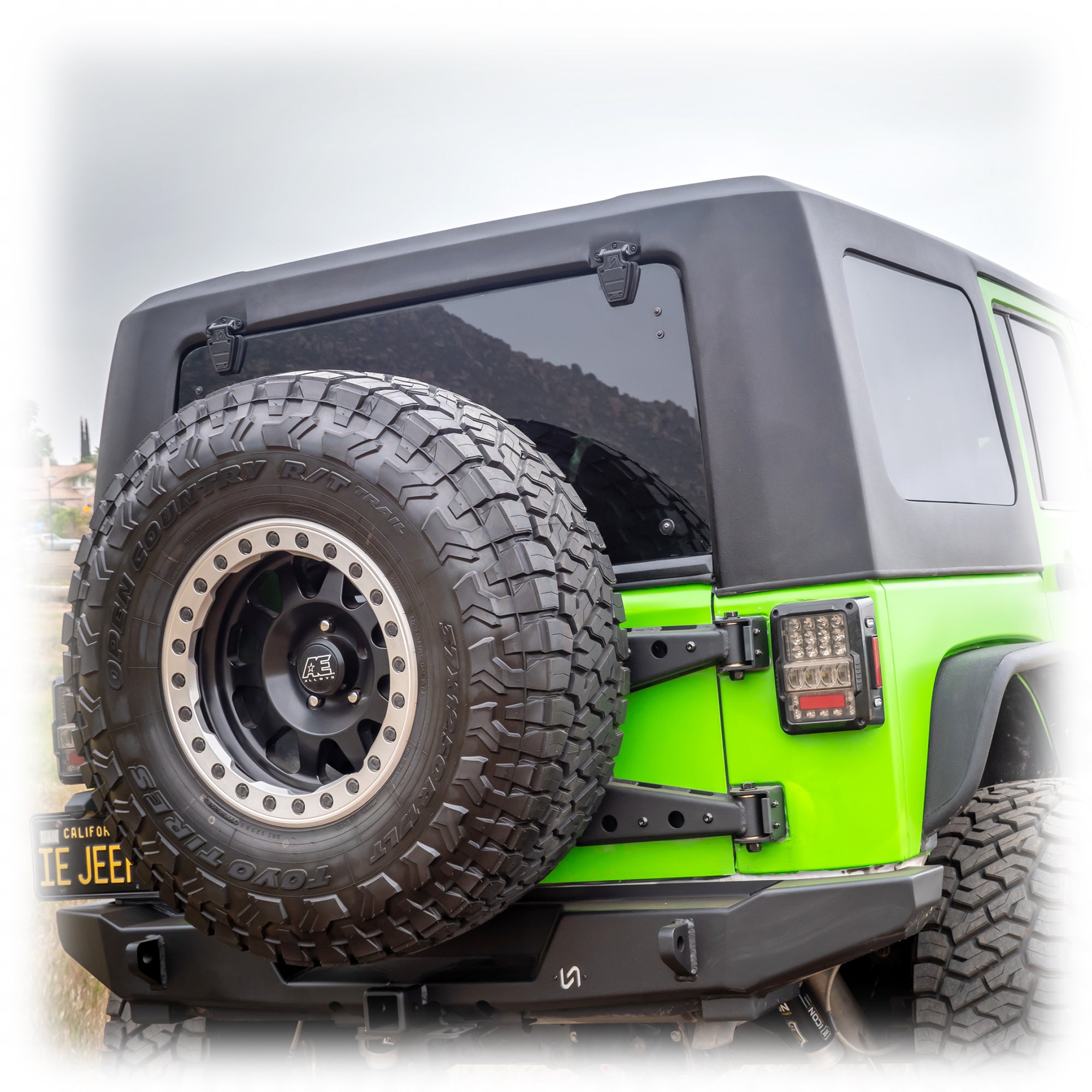 Jeep Wrangler JK 4‑Door Squareback 2‑Piece Hard Top | 2007–2018