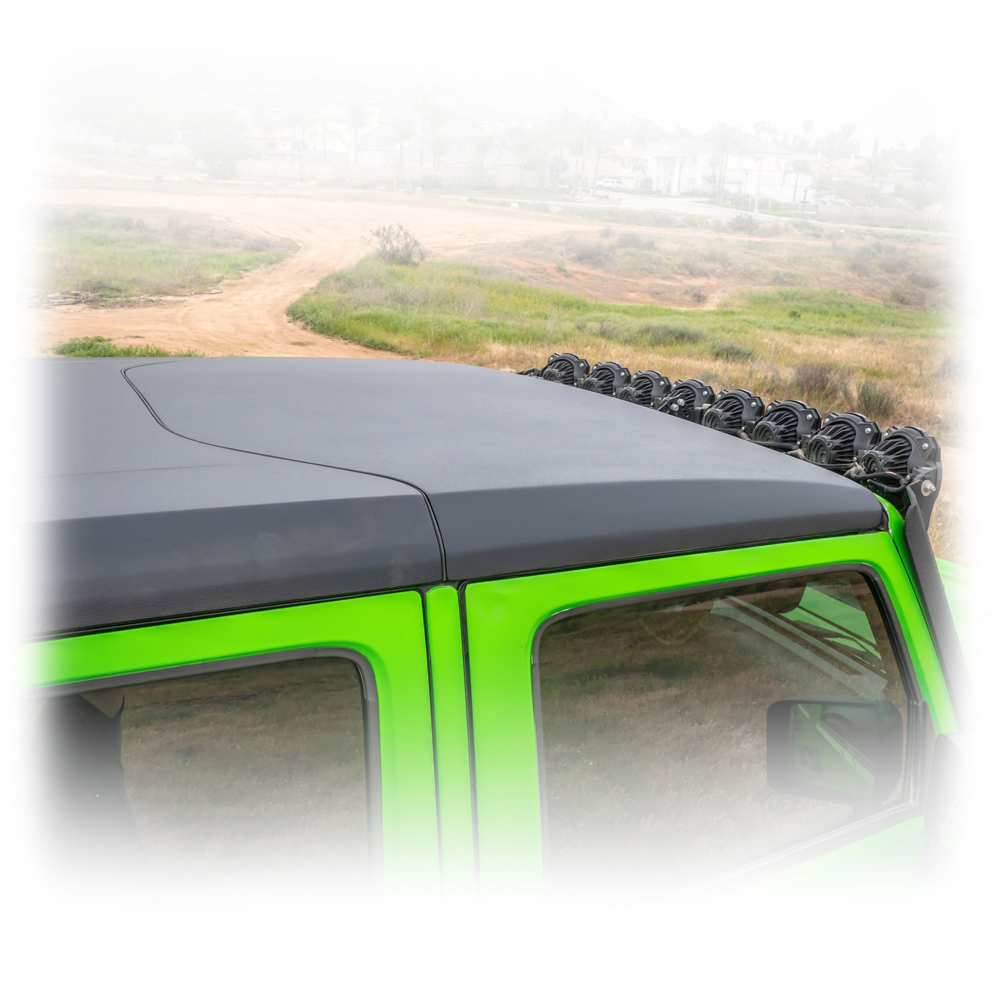 Jeep Wrangler JK 4‑Door Squareback 2‑Piece Hard Top | 2007–2018