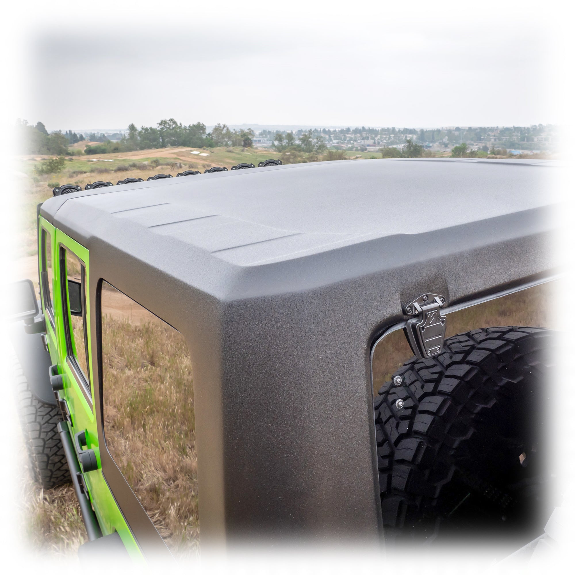 Jeep Wrangler JK 4‑Door Squareback 2‑Piece Hard Top | 2007–2018