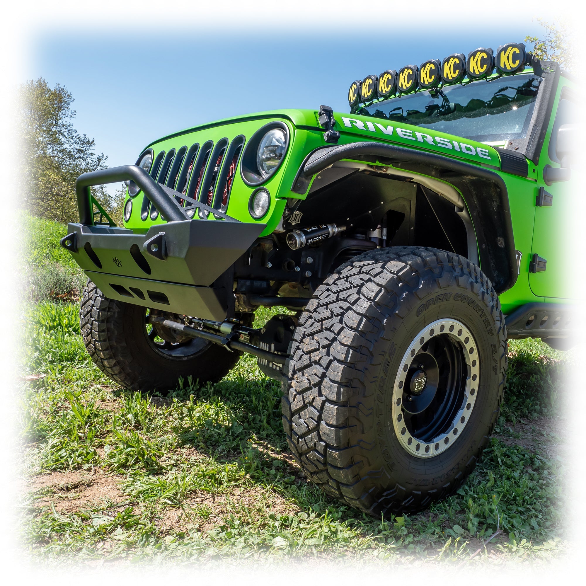 Jeep Wrangler JK/JL/JT Front Bumper with Skid Plate | 2007-2026